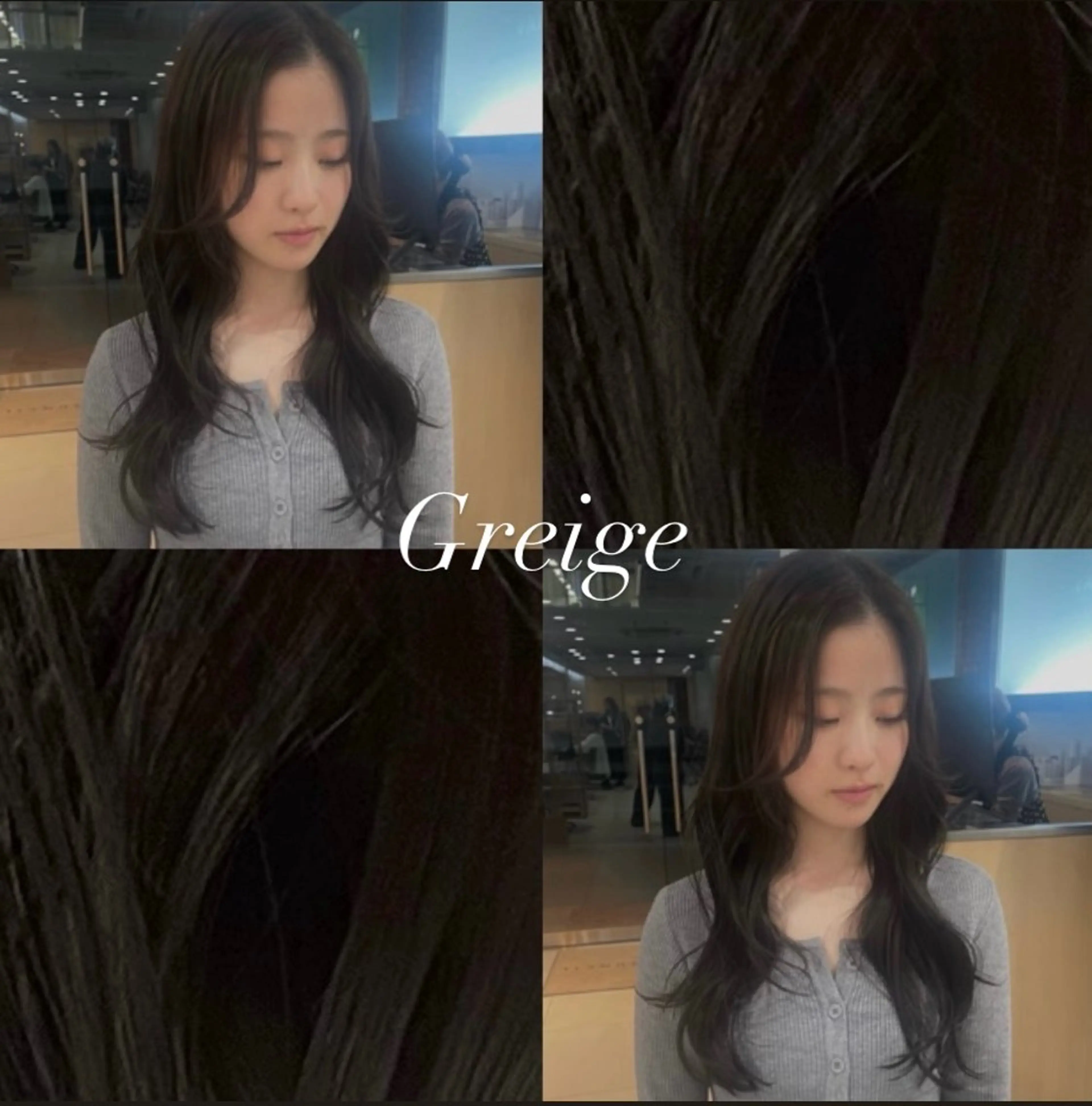 ロング ❤︎韓国レイヤー❤︎ アカリのヘアスタイル
