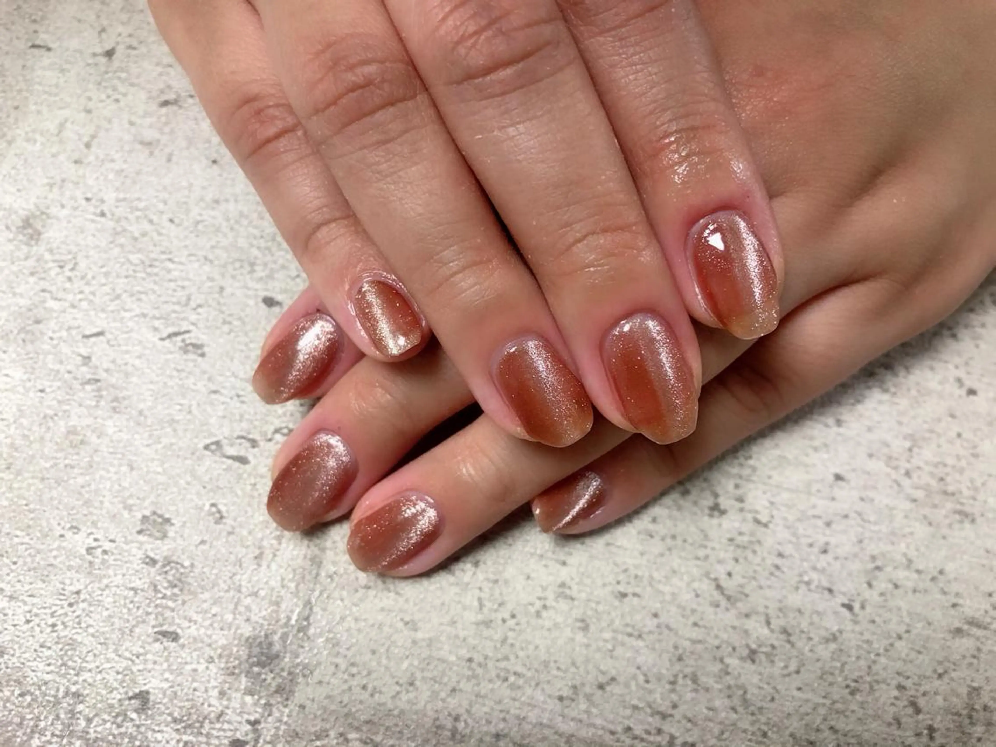 ネイル キラキラネイル マグネットネイル ハンドネイル mogunail &blowのネイルデザイン