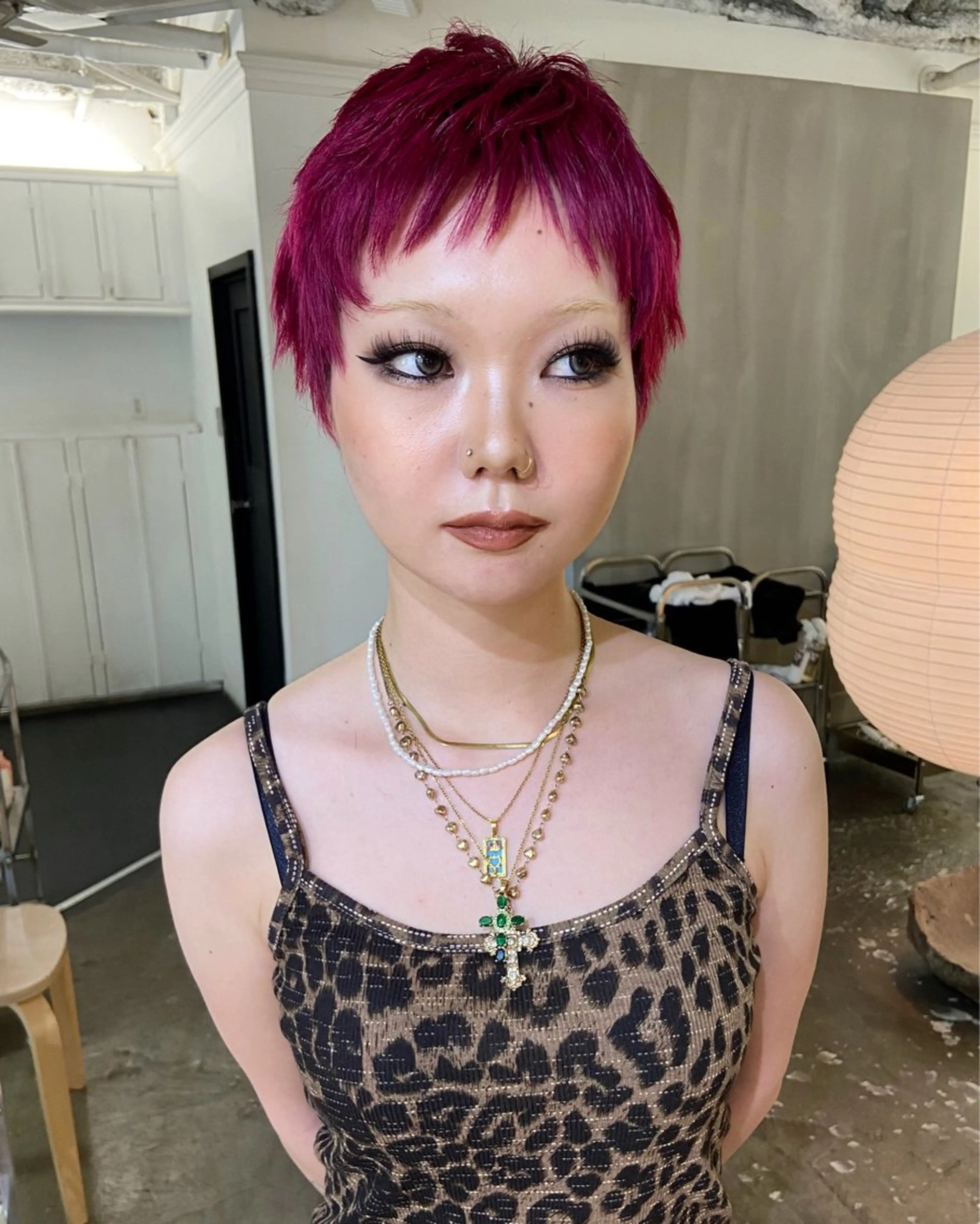 ショート 牧野 桃香のヘアスタイル