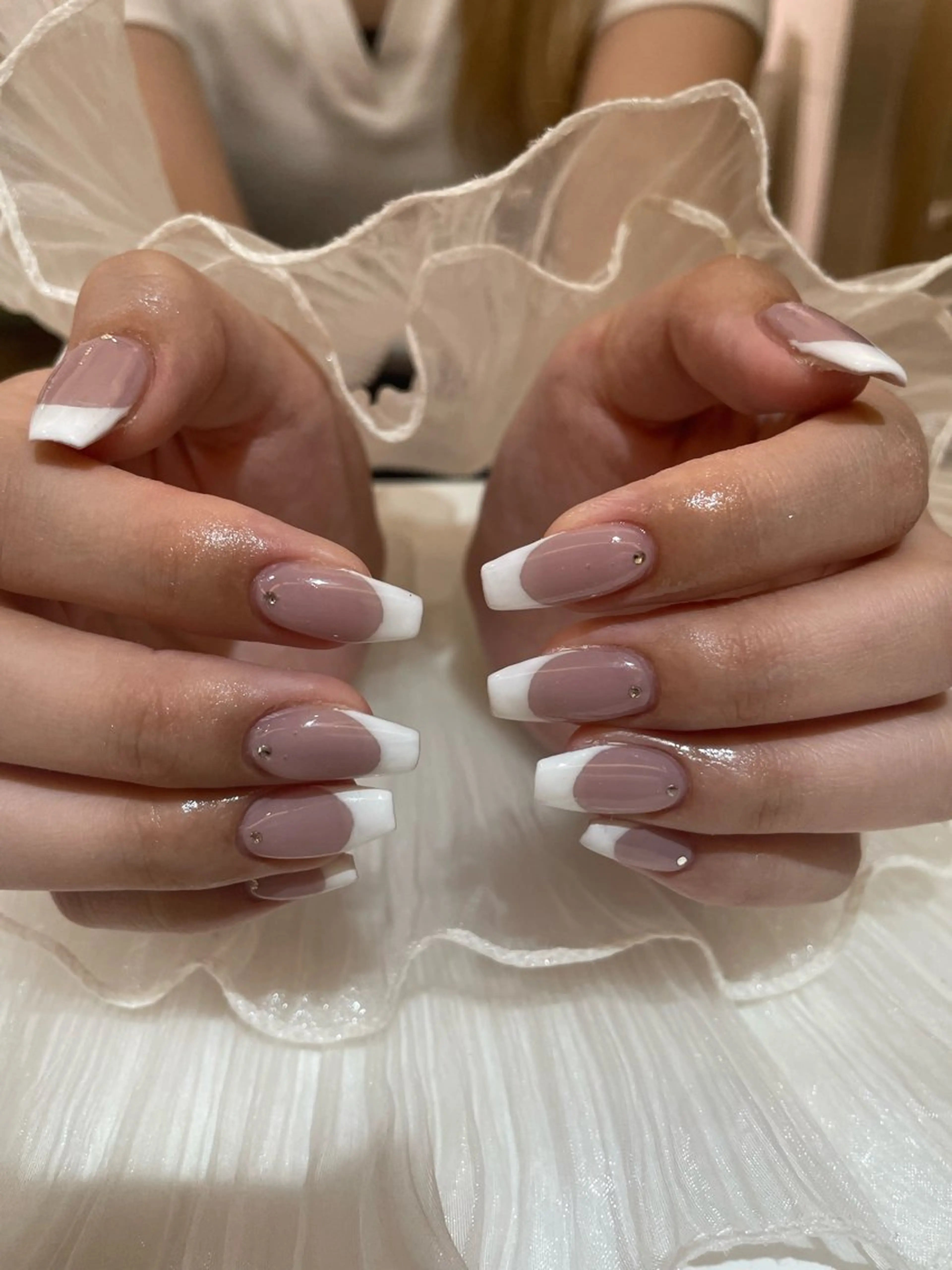 ネイル ‪るか/‪透明感 カラー/アレンジのヘアスタイル