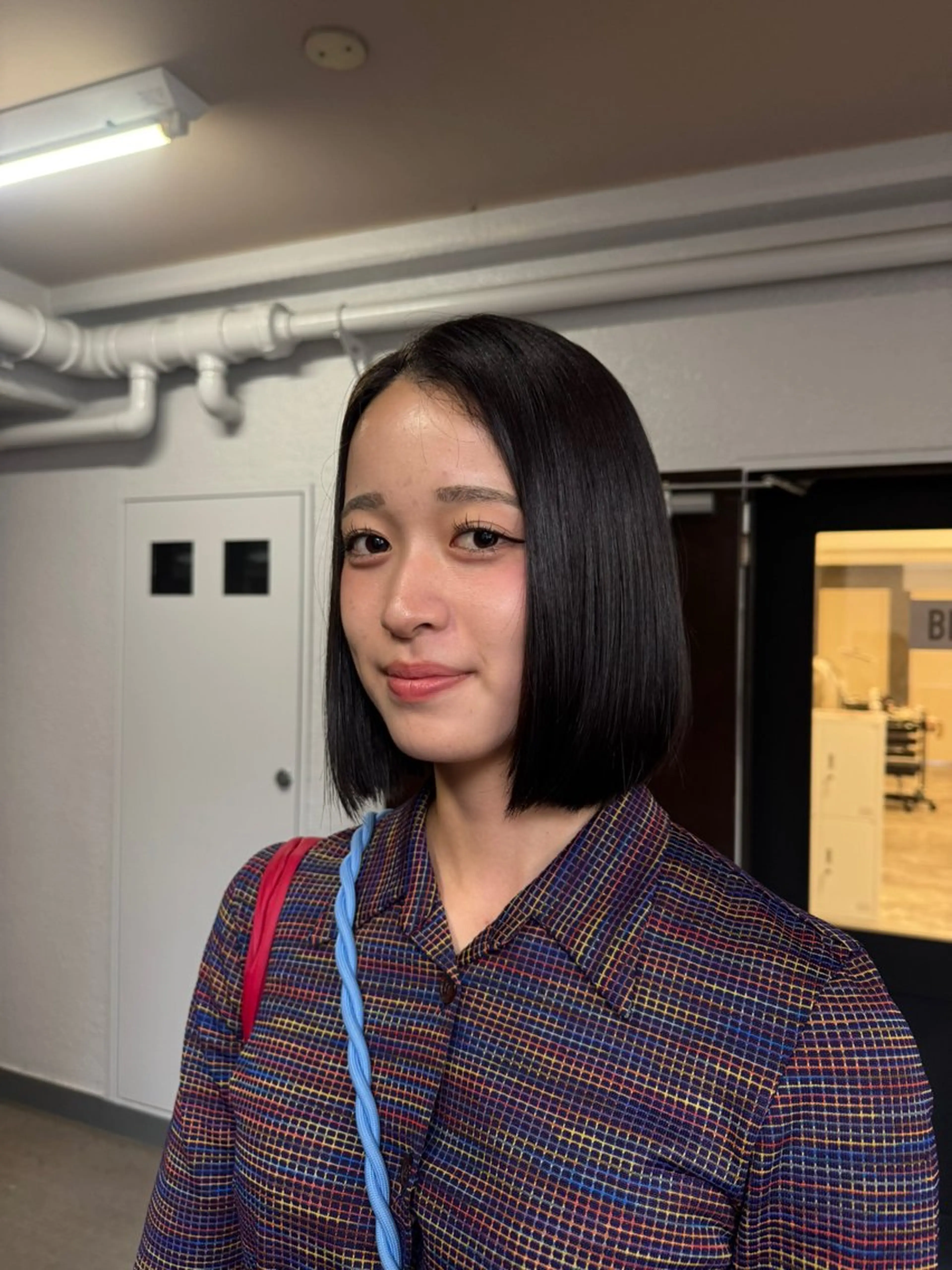 ロング カラー ゆ う あのヘアスタイル