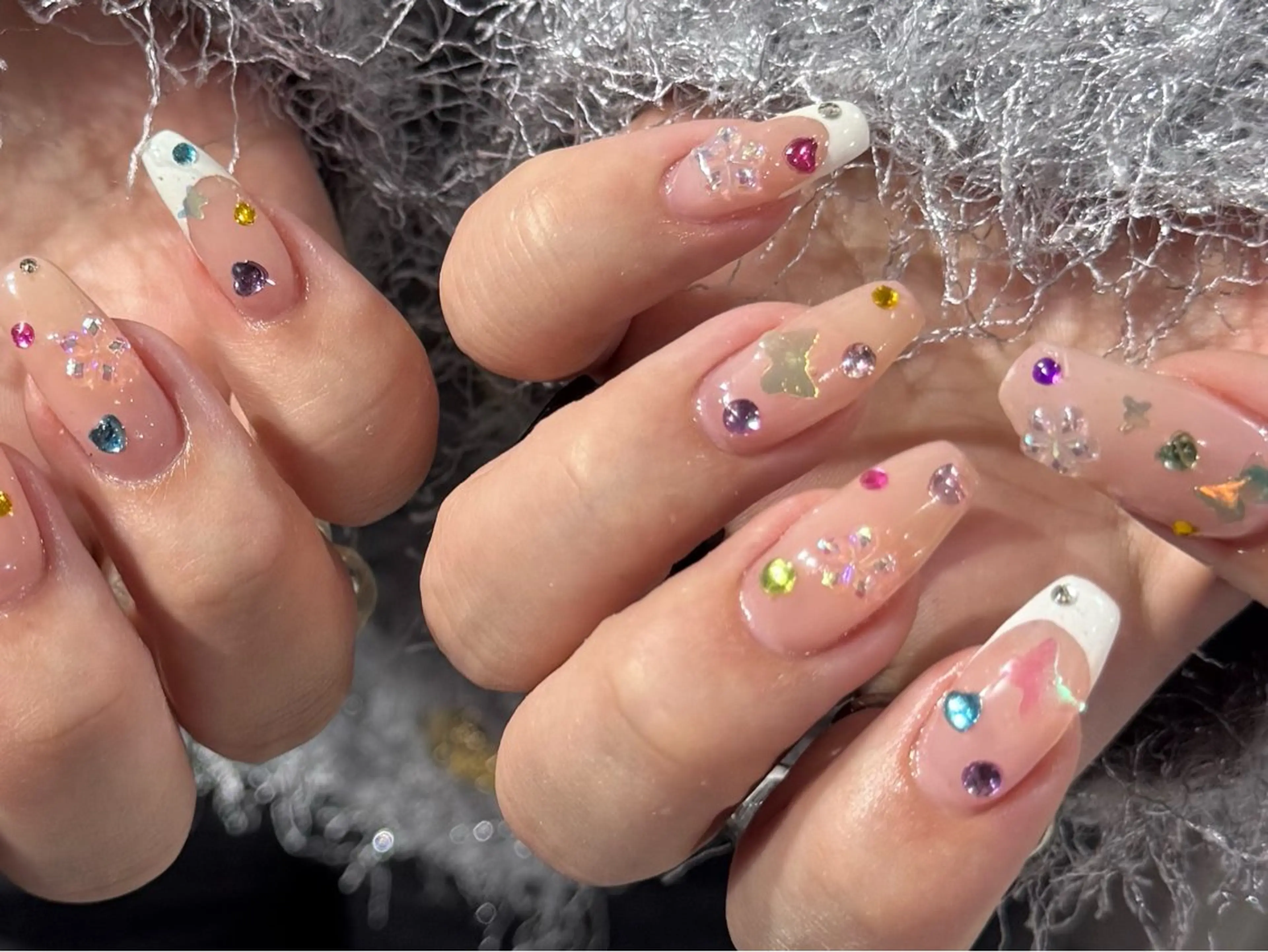 ミディアム 小川 柚香のネイルデザイン