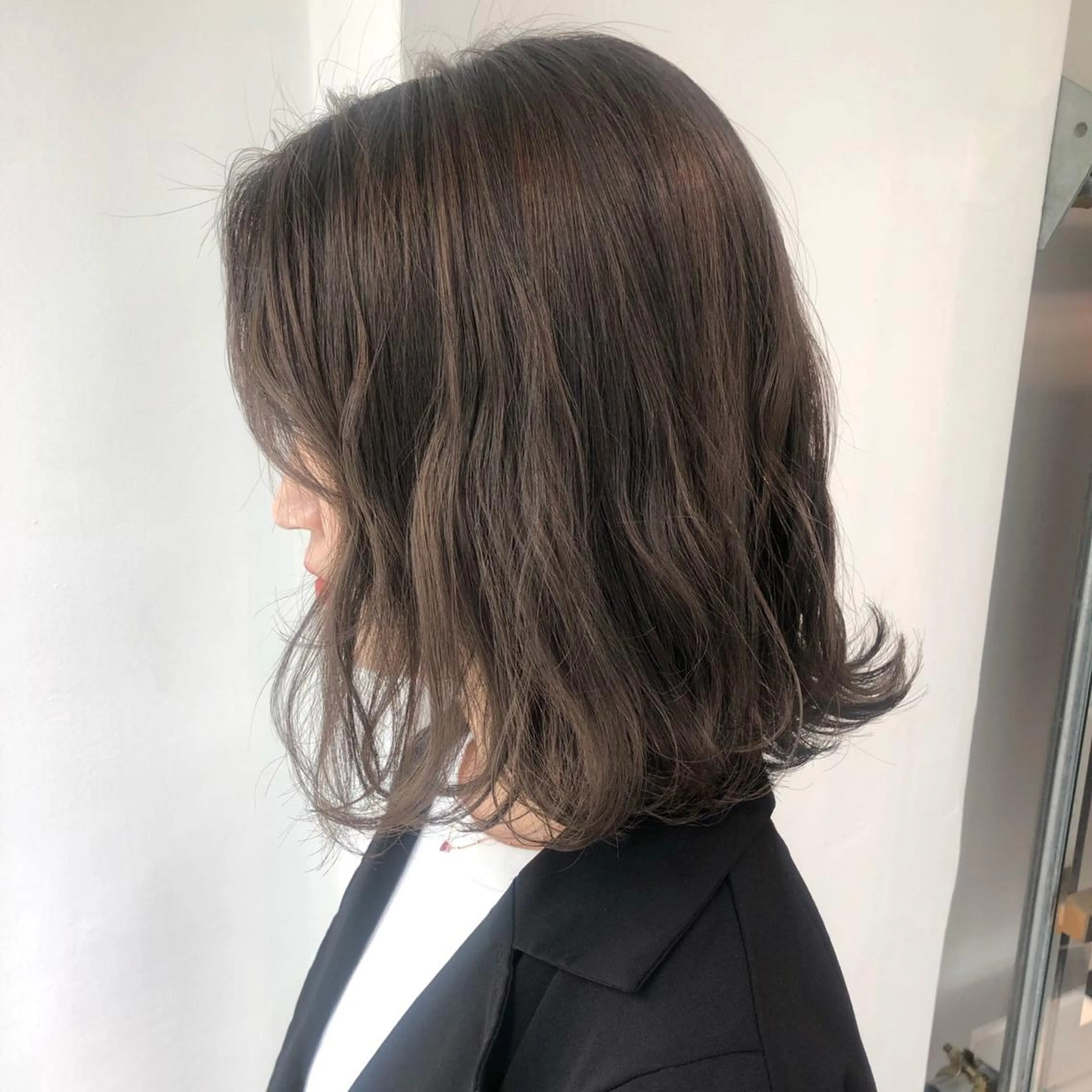 ミディアム カラー ヘアアレンジ 完全💗マンツーマン marinのヘアスタイル