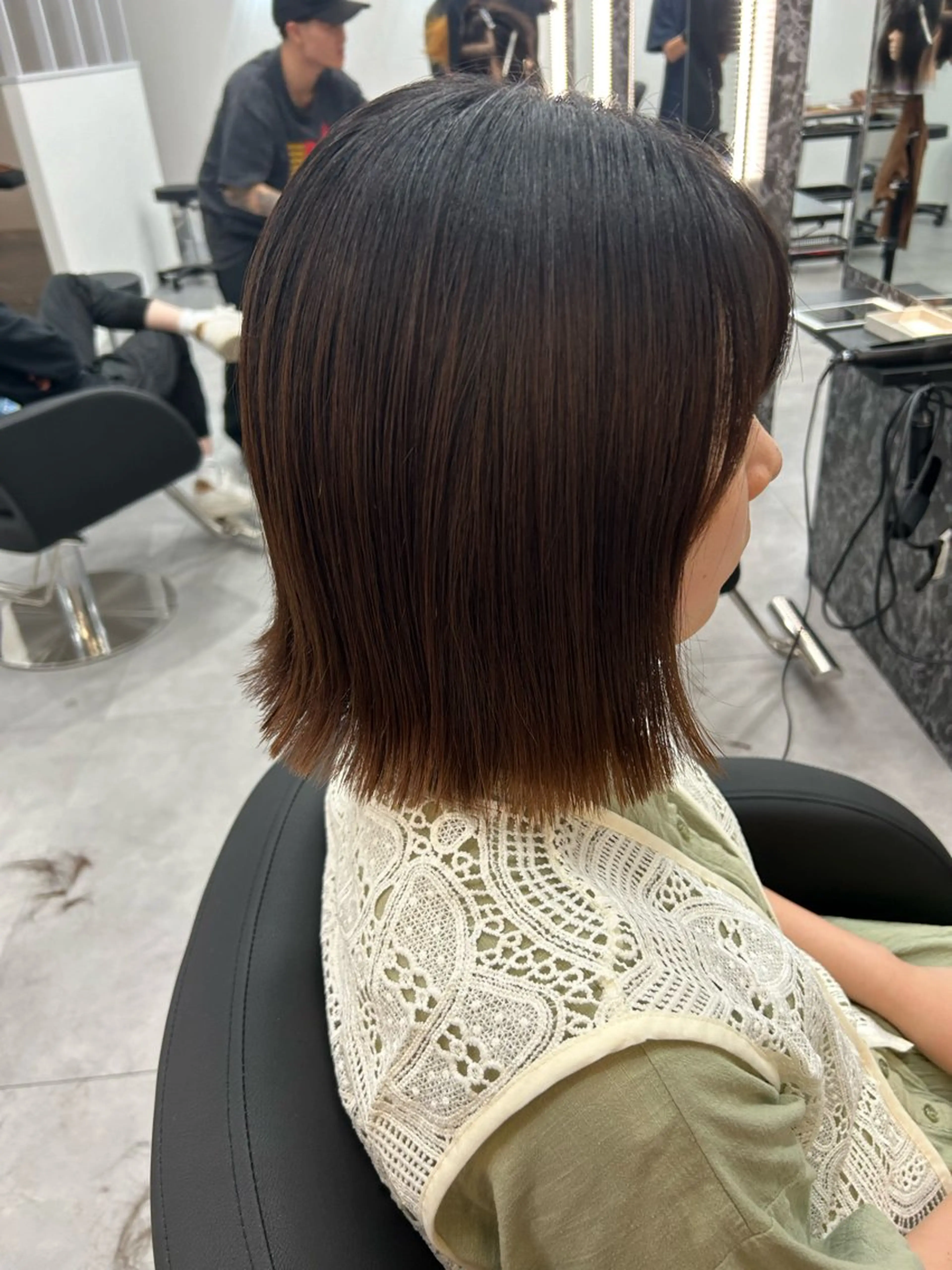 ショート 善財 康葵のヘアスタイル