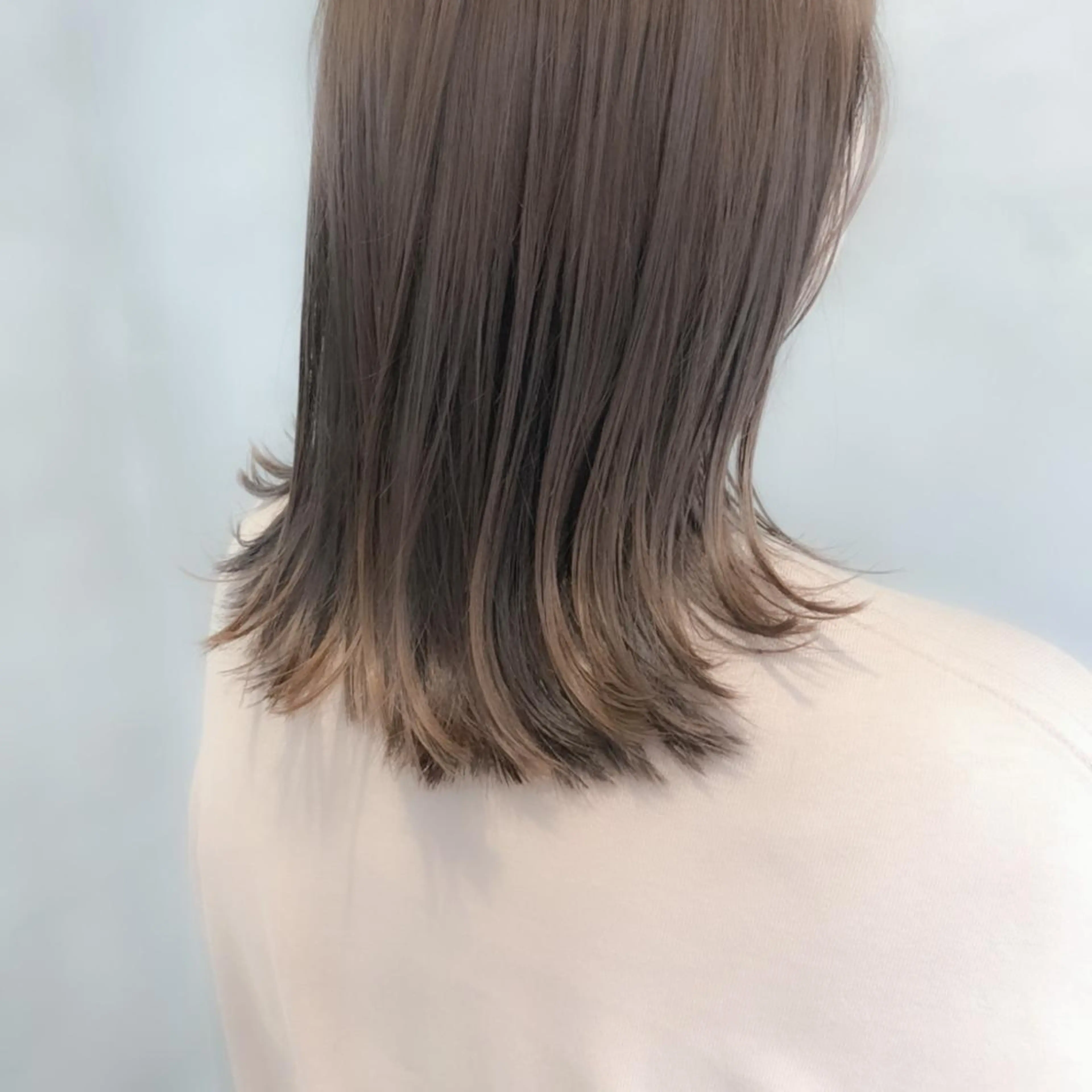 ミディアム カラー ヘアアレンジ ミニボブ/ブリーチ 🌈MISATOのヘアスタイル