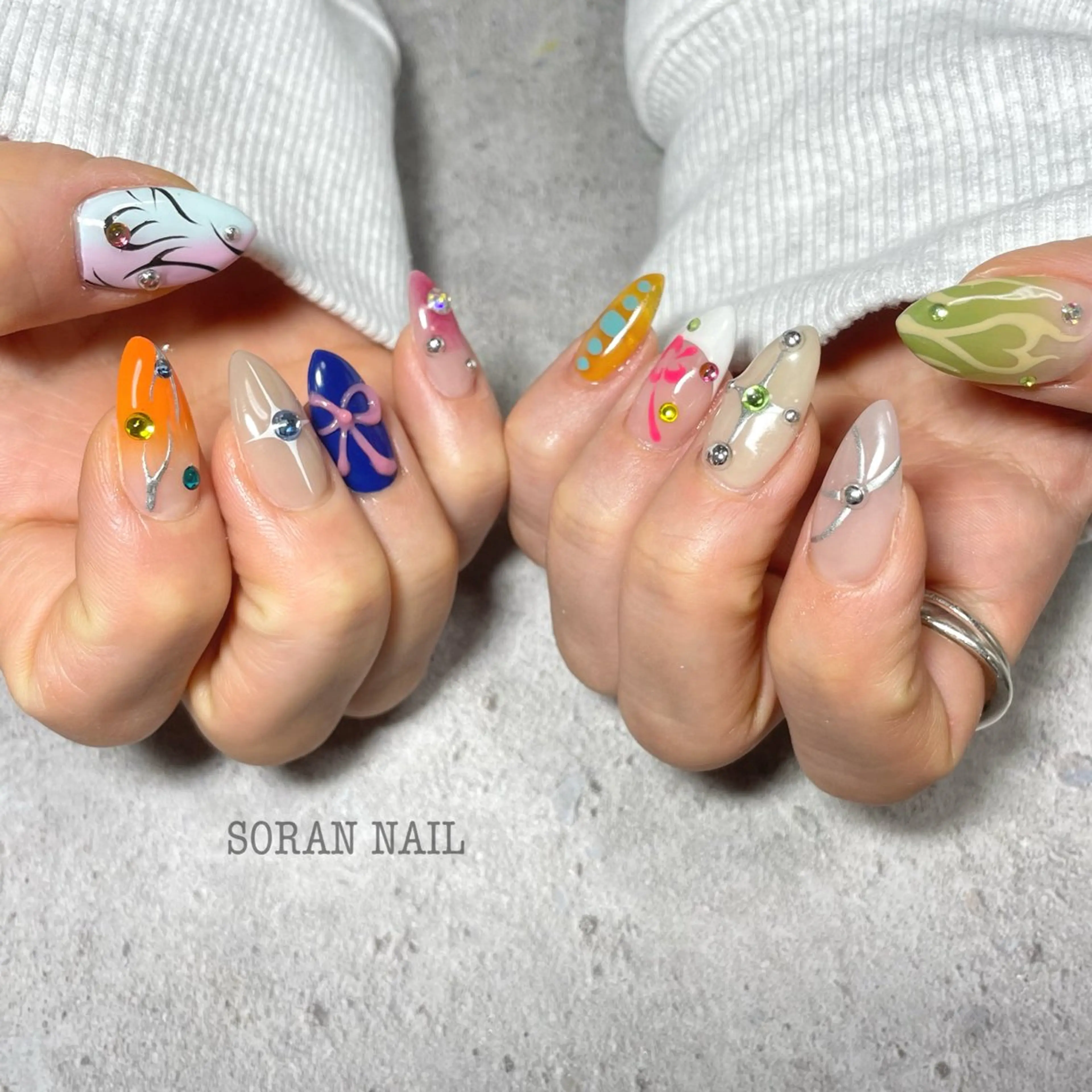 ネイル ハンドネイル soran nailのネイルデザイン