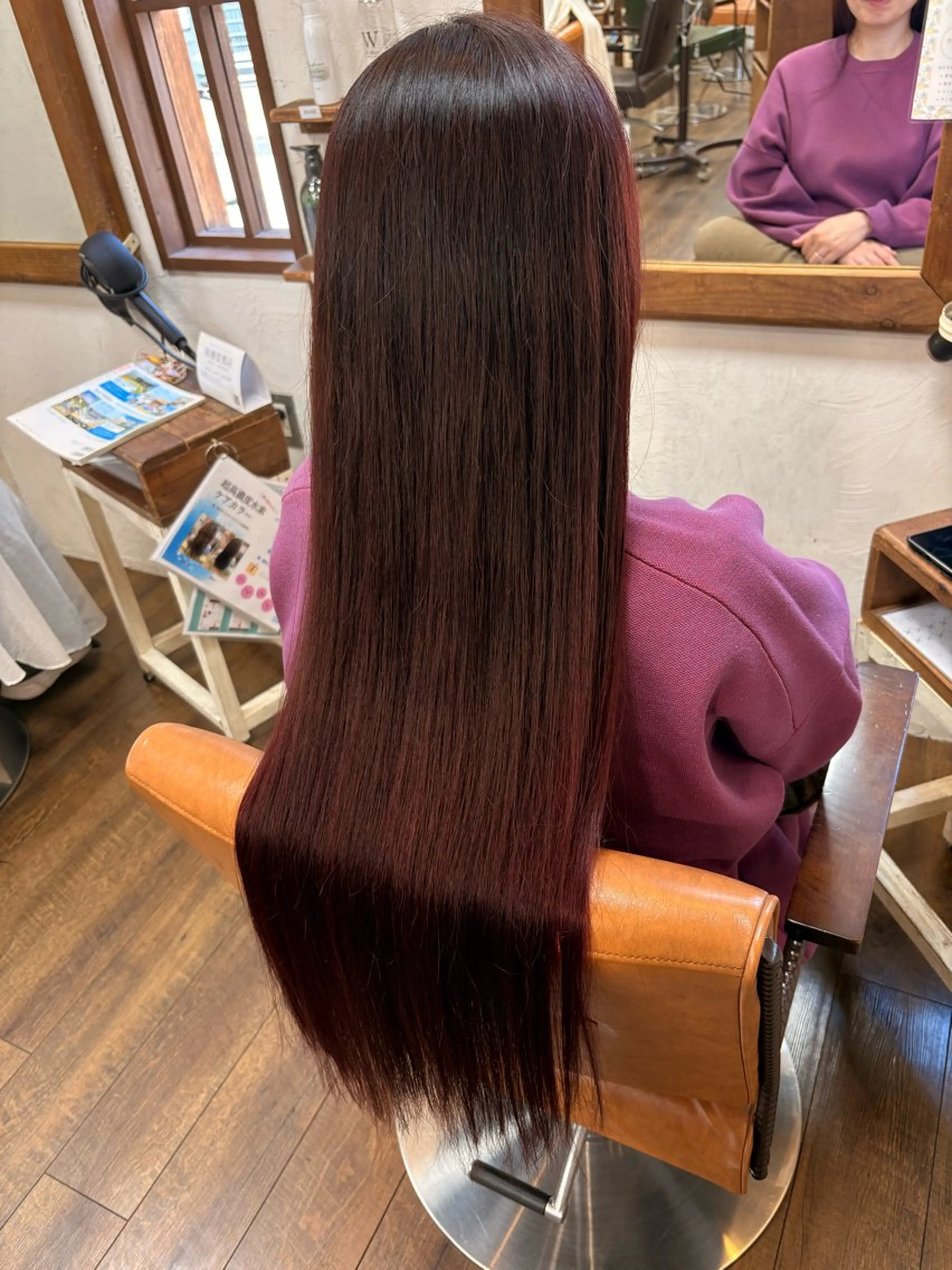 カラー ピンクカラー 三宅　デザインカラー 透明感カラー✨のヘアスタイル