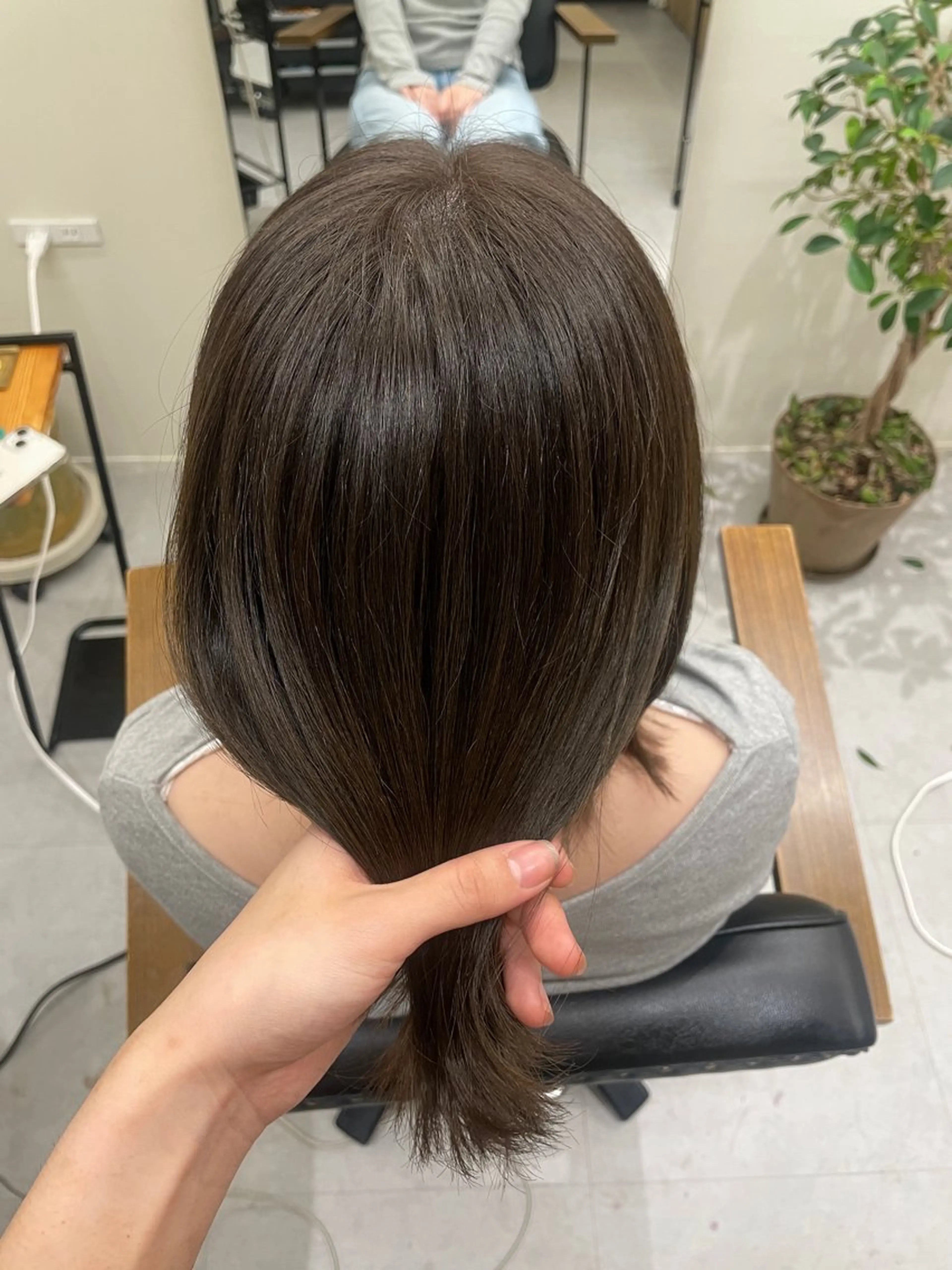 ミディアム ヘアカラー JURI /HUIのヘアスタイル