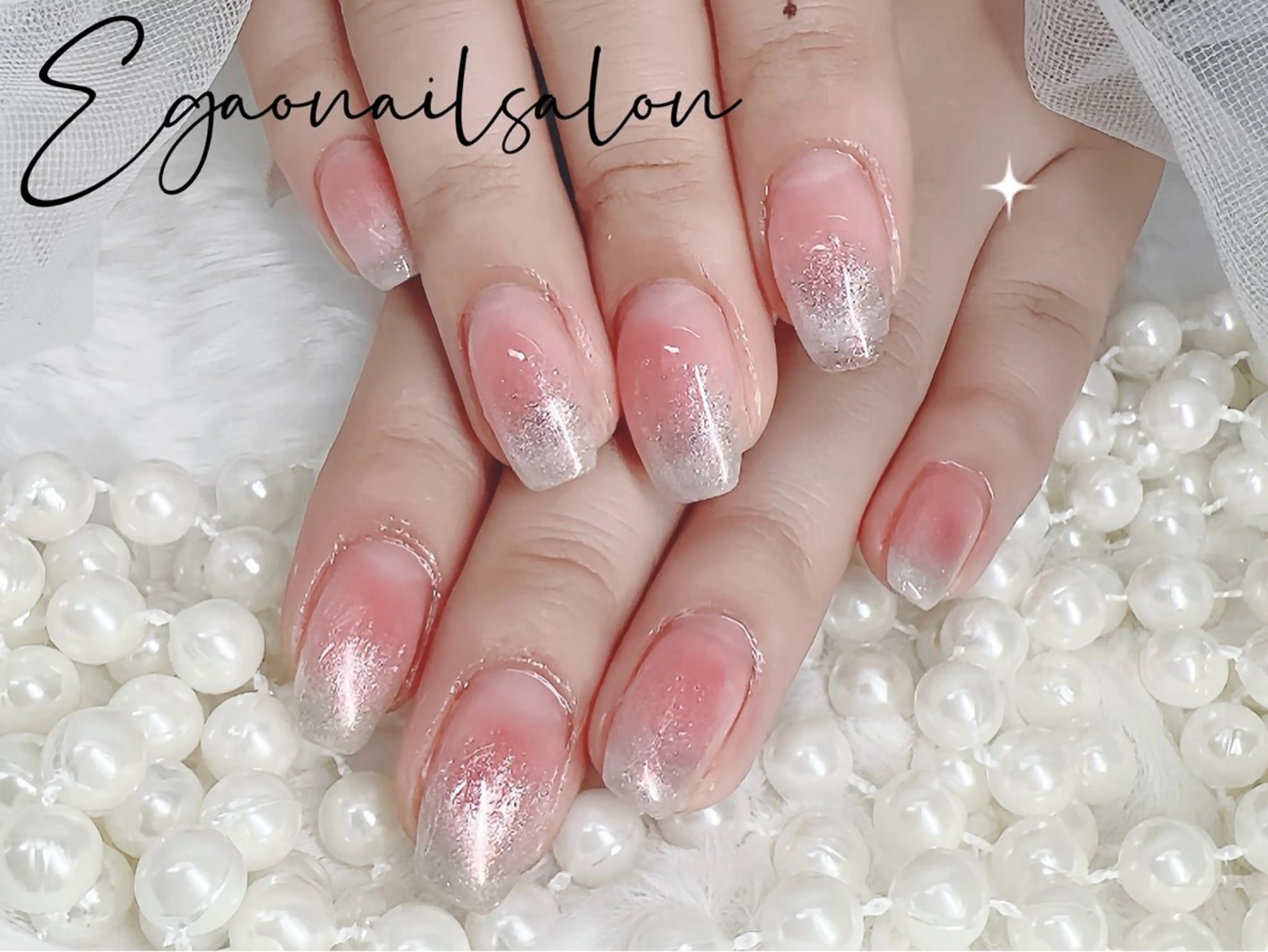 ネイル アートネイル フットネイル フレンチネイル ジェルネイル グラデーション ハンドネイル Egao Nail錦糸町店のネイルデザイン