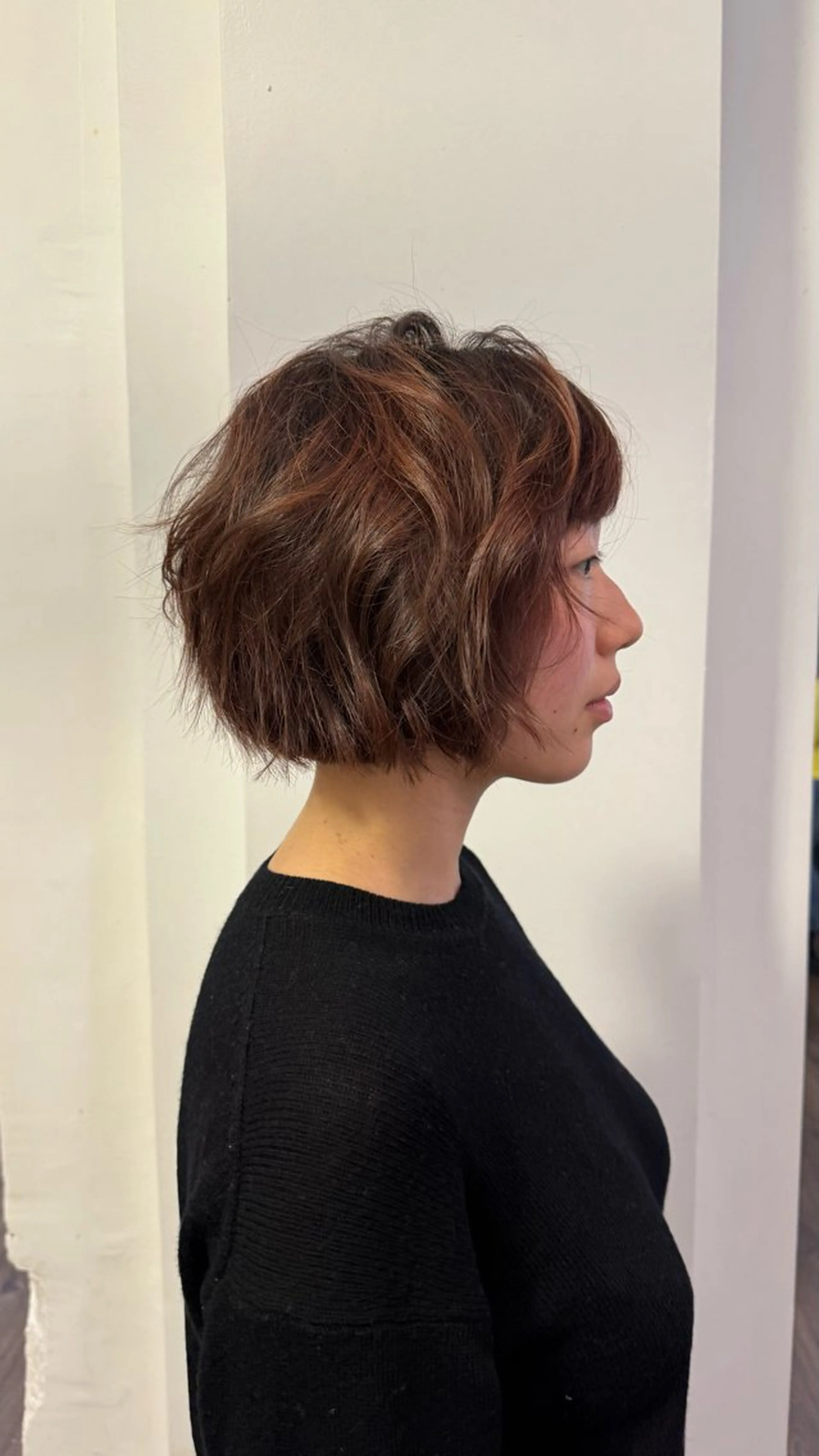 ショート 似合わせカット✂️ 外山鈴音のヘアスタイル