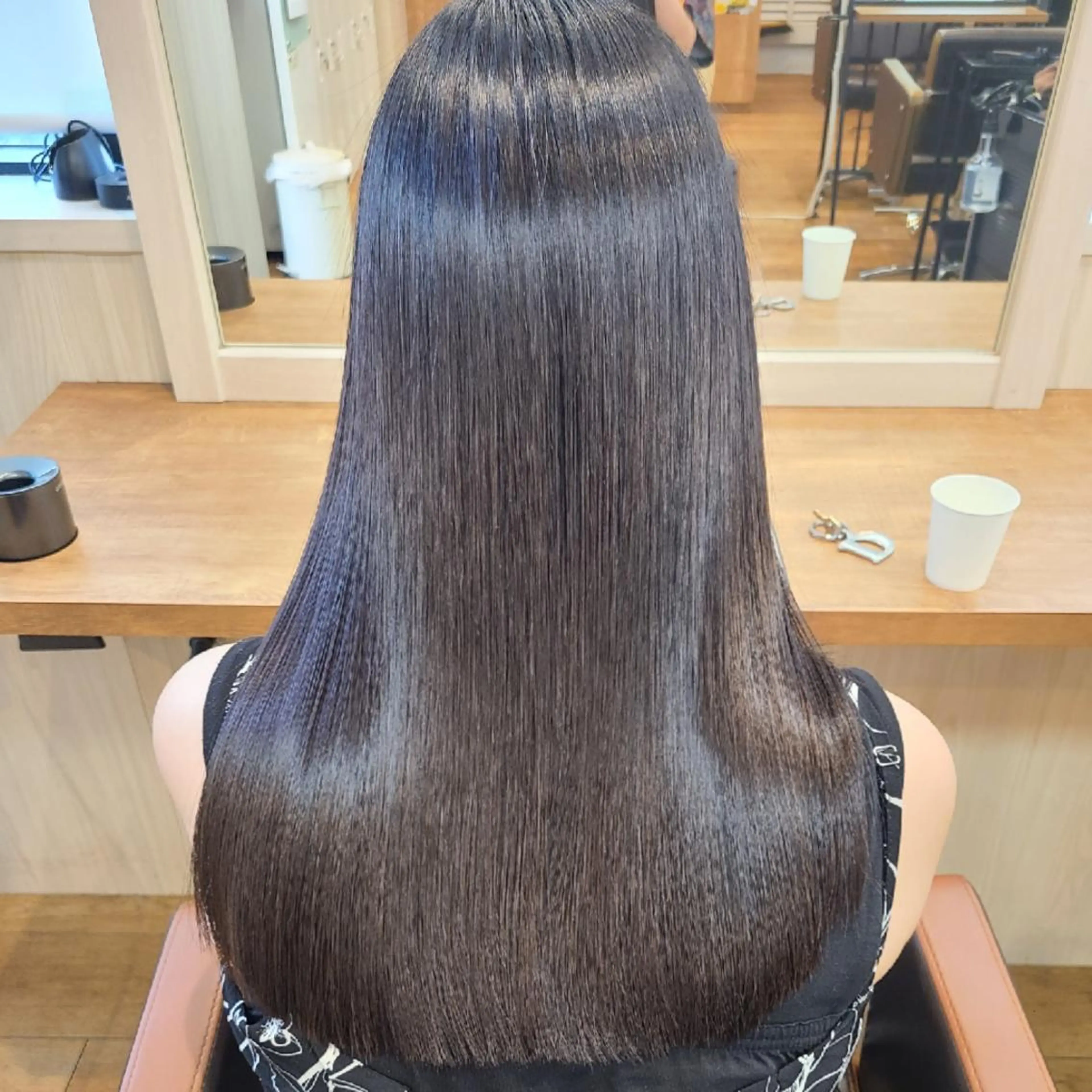 ロング カラー ケアカラー トリートメント カット ヘアカラー トリートメント 【ネウィ天王寺 】seiyaのヘアスタイル