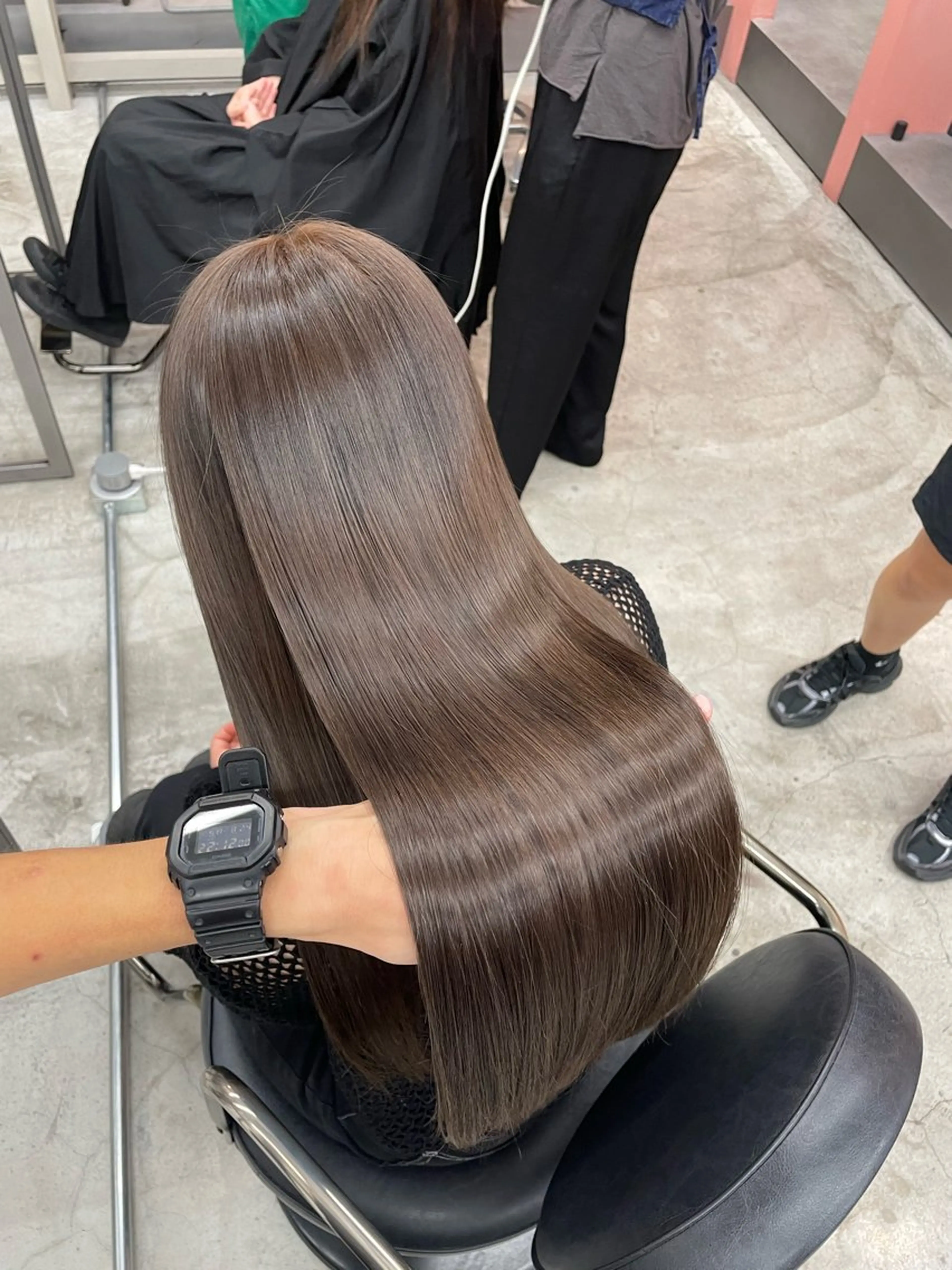 ロング カラー An 矯正モデル募集✨のヘアスタイル