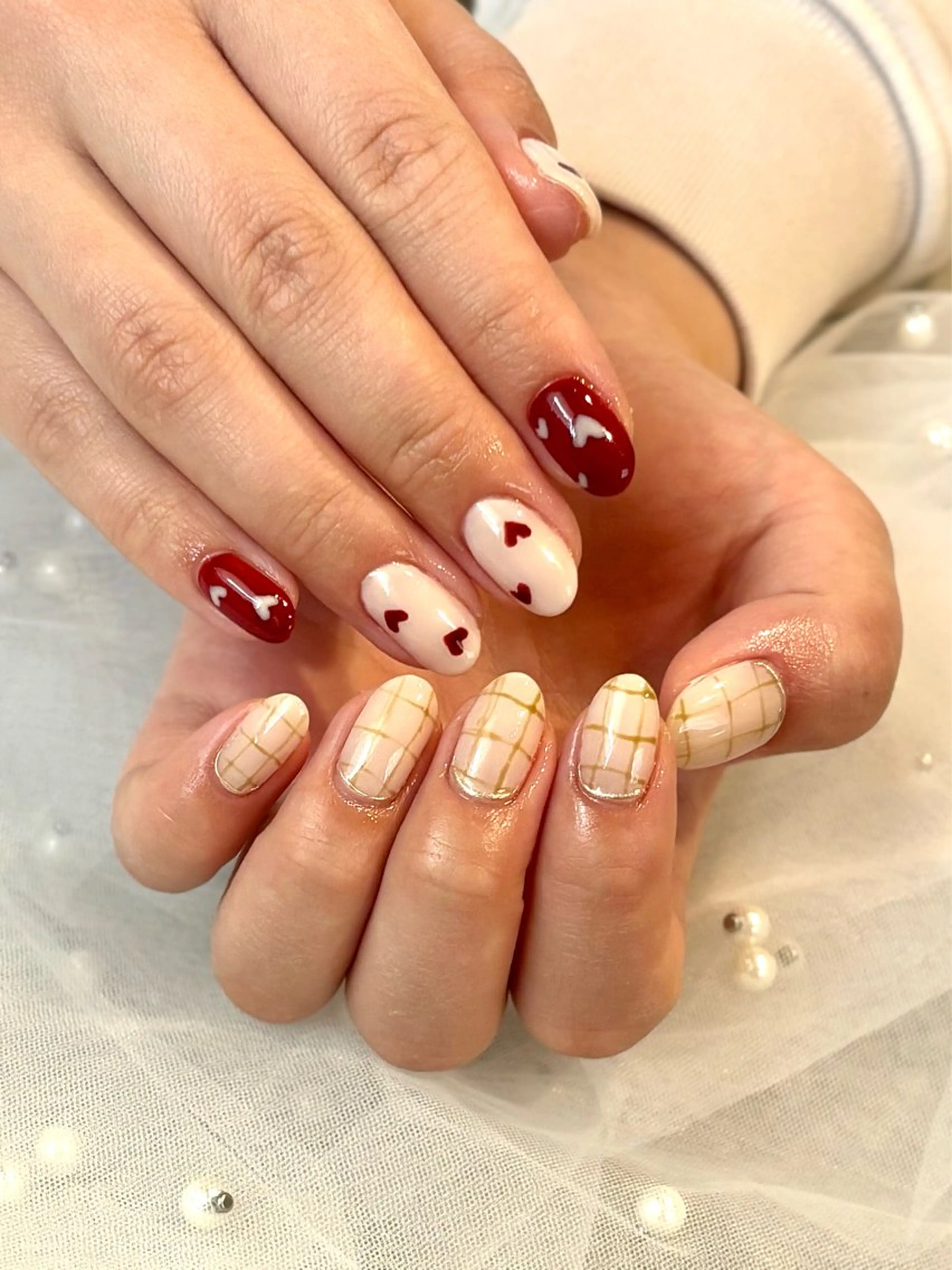 ネイル ハート ネイルサロン ラナレアのネイルデザイン