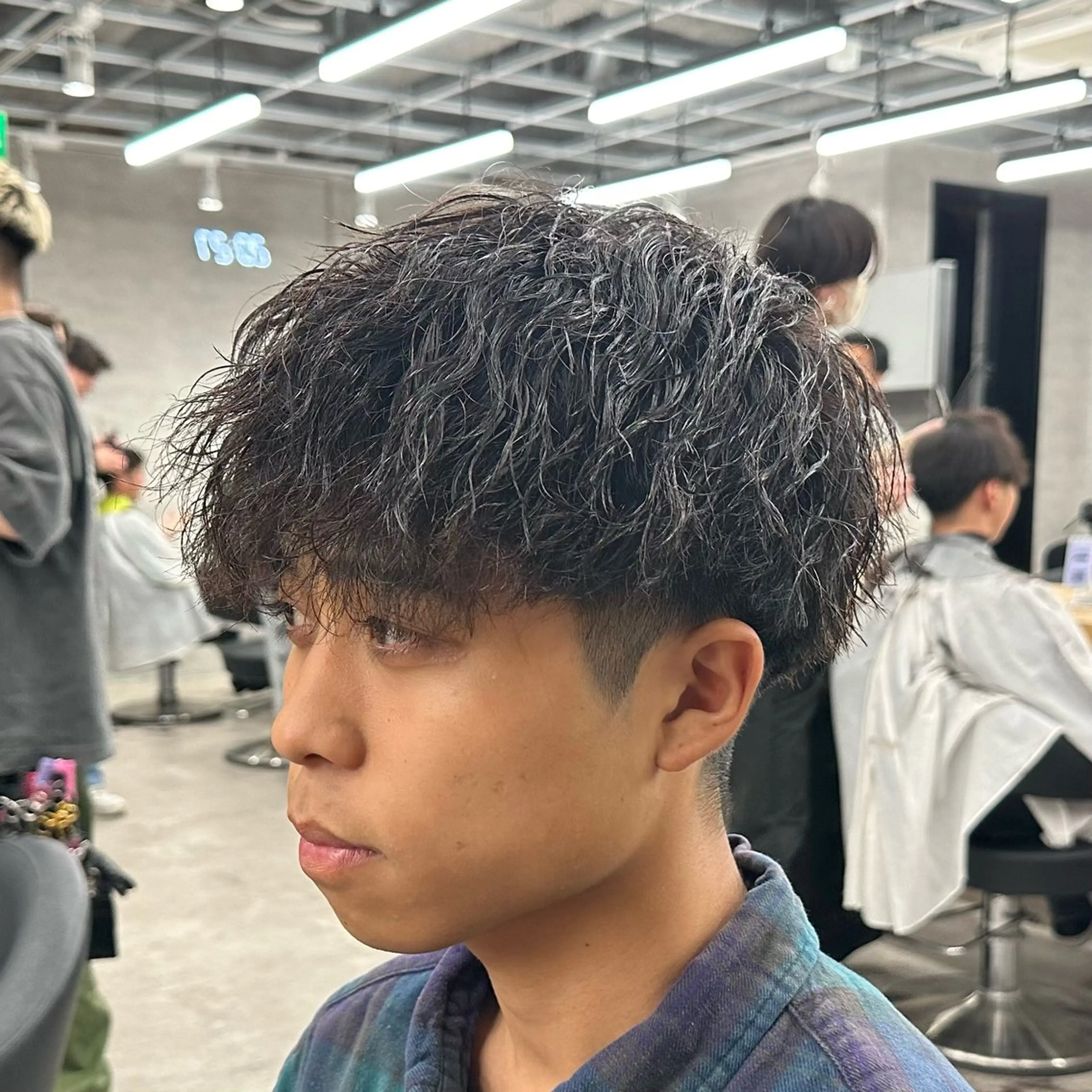 パーマ メンズ カット パーマ メンズパーマ全般/ 似合わせ/ジョウのヘアスタイル