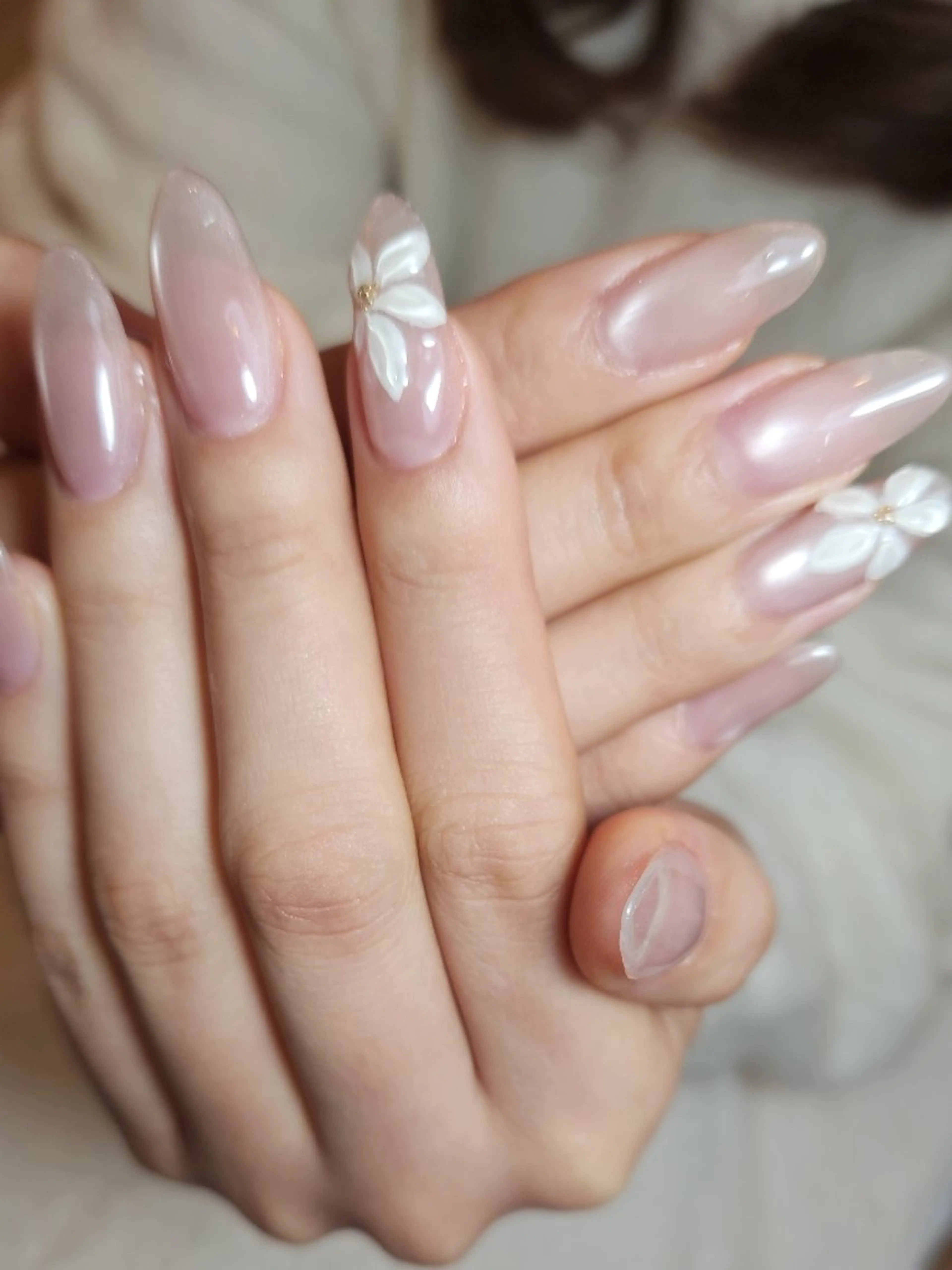 ネイル フラワーネイル マグネットネイル Non.中目黒nail所属・NailSalon  N.中目黒のネイルデザイン