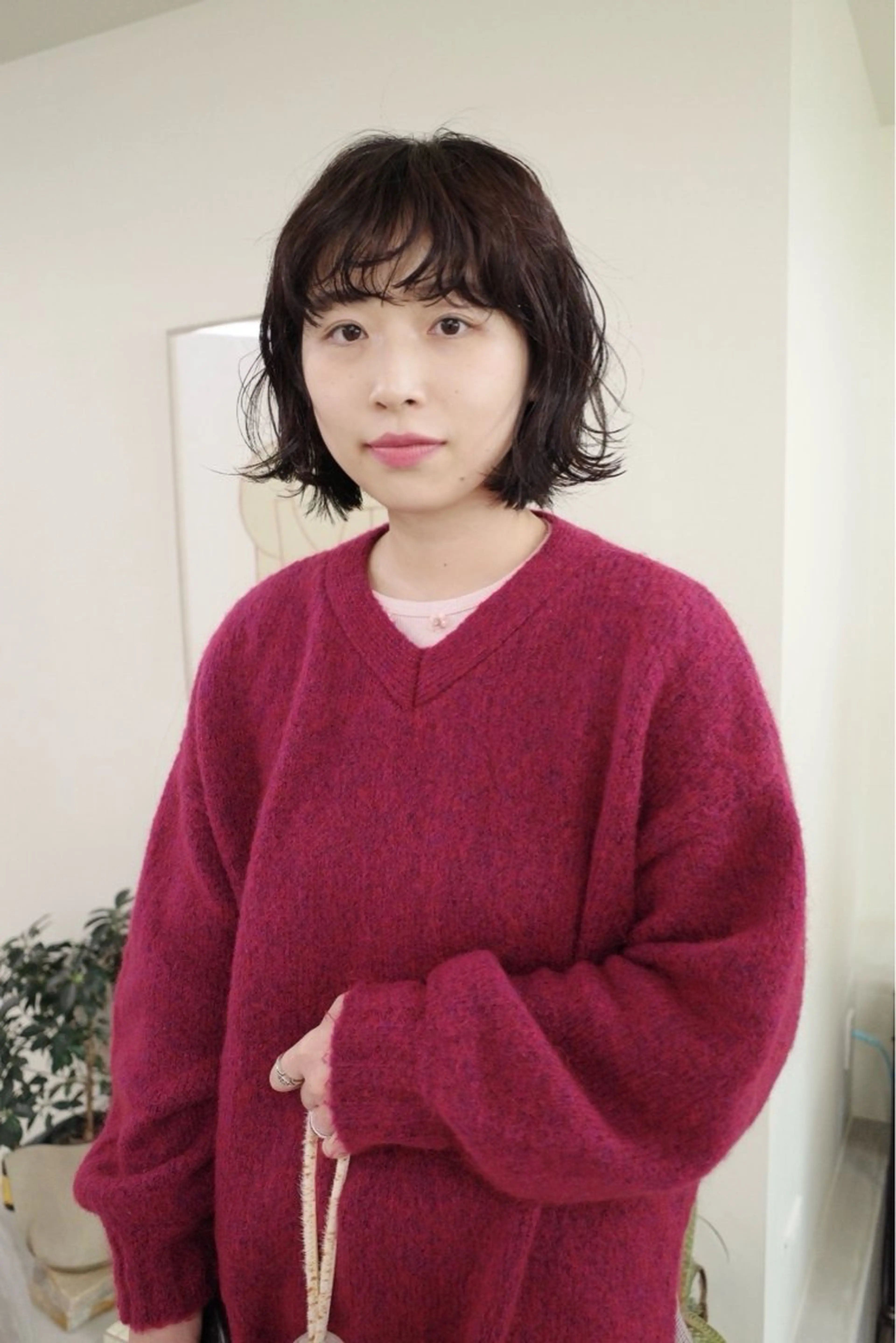 カラー hana. /ロングカットモデルのヘアスタイル