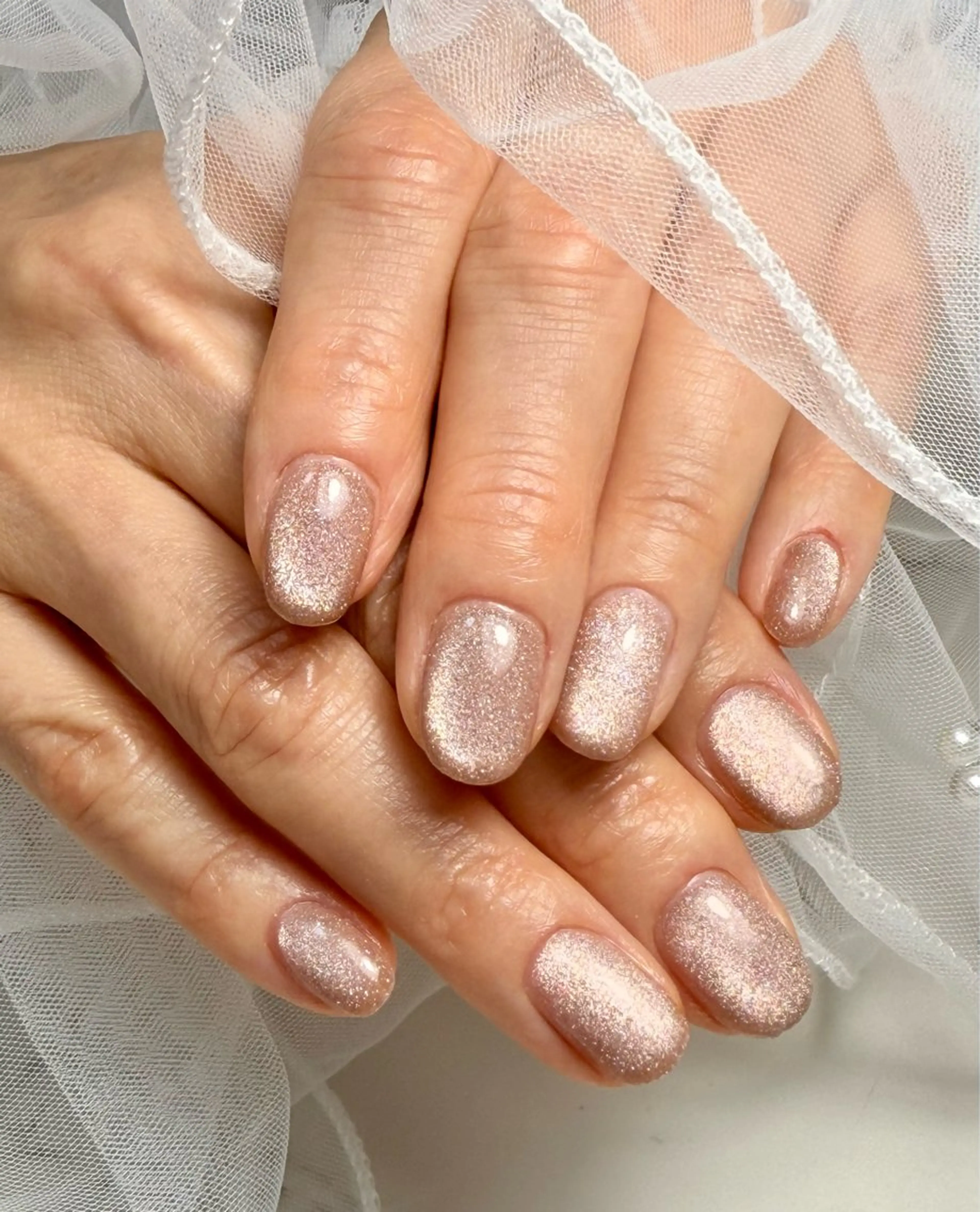 ネイル アートネイル チークネイル フレンチネイル 氷ネイル・うるうるネイル キラキラネイル Mai’s nailのネイルデザイン