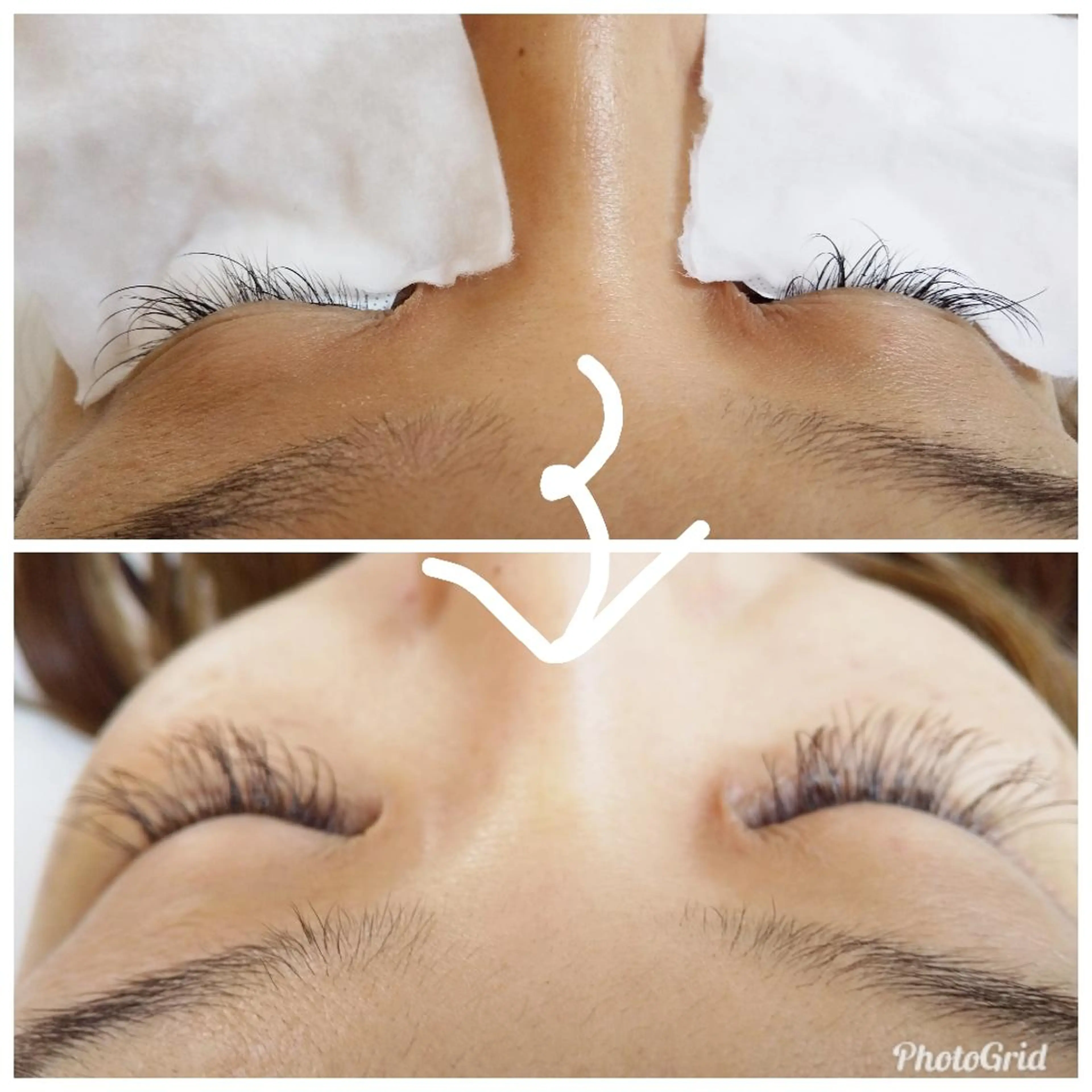 マツエク・マツパ 💡次世代LED -TIARA💡のマツエク・マツパデザイン