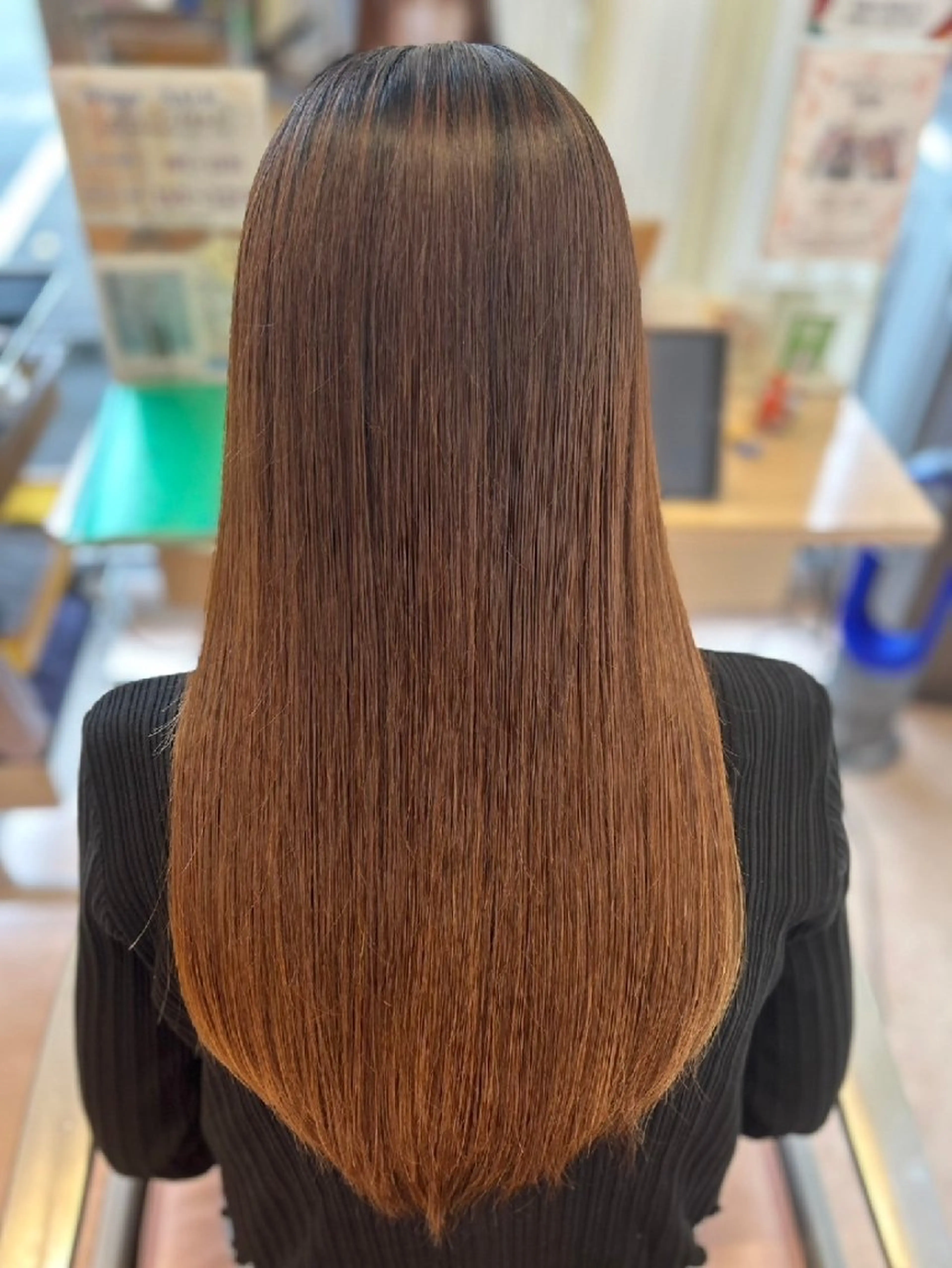 セミロング 浜松/小豆餅 /鈴木優里花のヘアスタイル