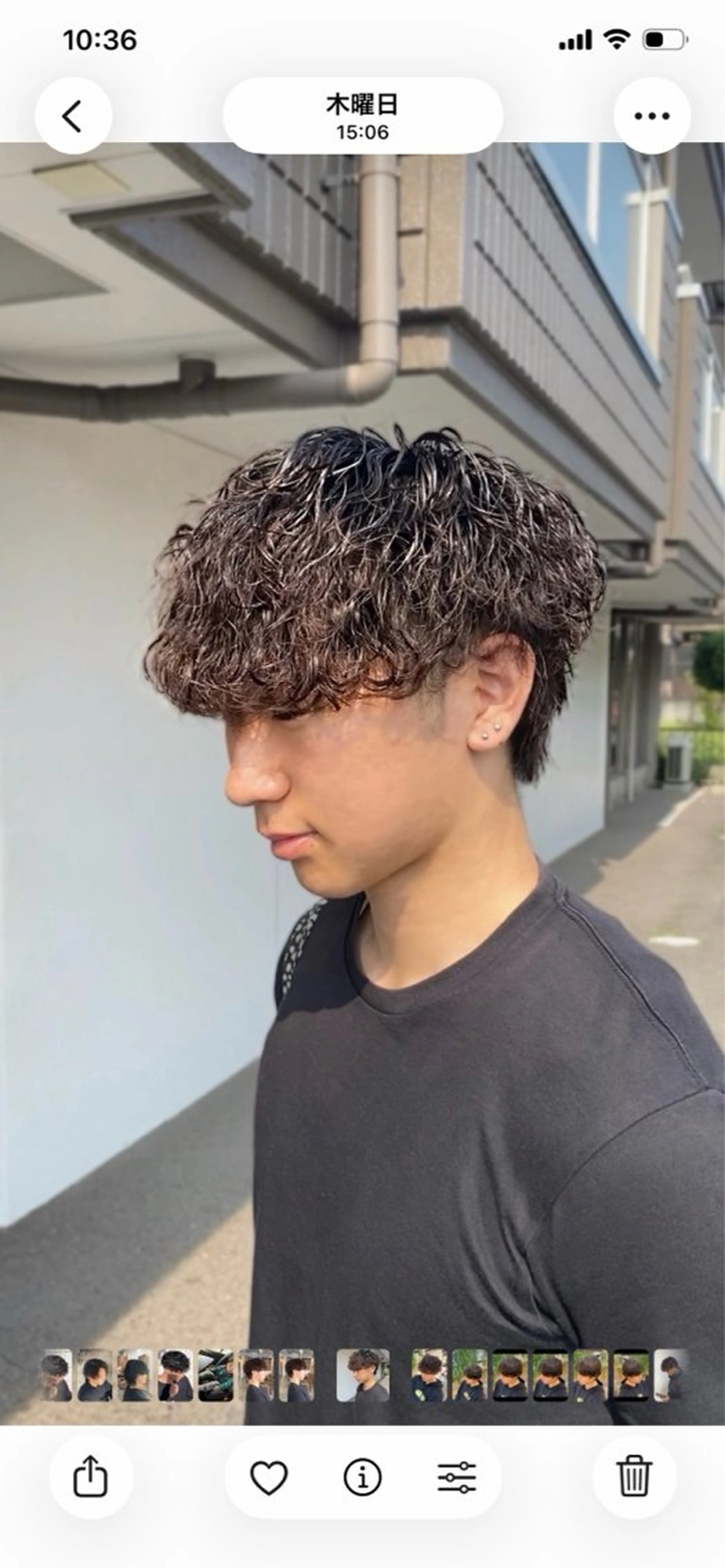 ショート yoshimi men's限定のヘアスタイル