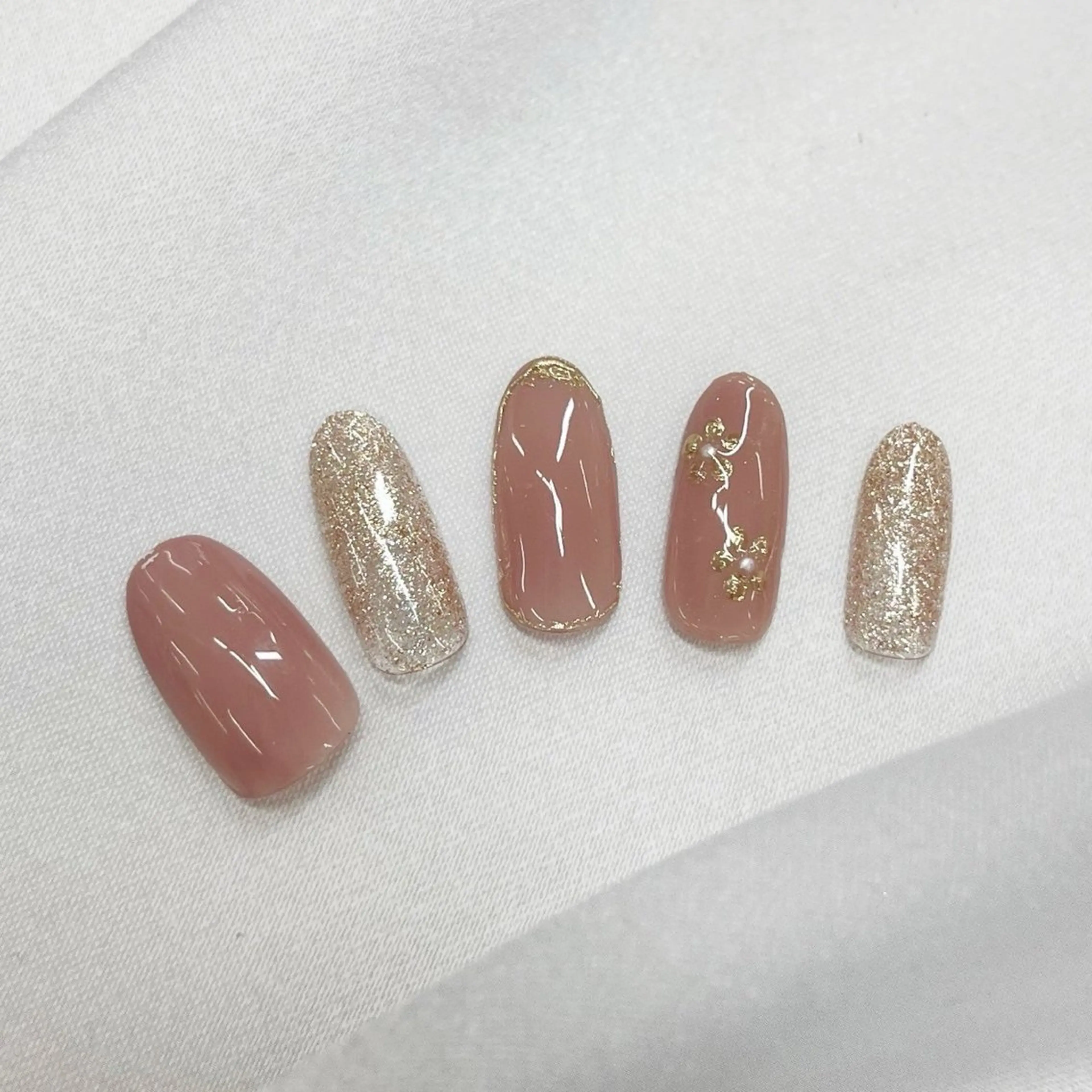 ネイル ⭐︎休業中の練習⭐︎ JNA認定講師髙橋のネイルデザイン