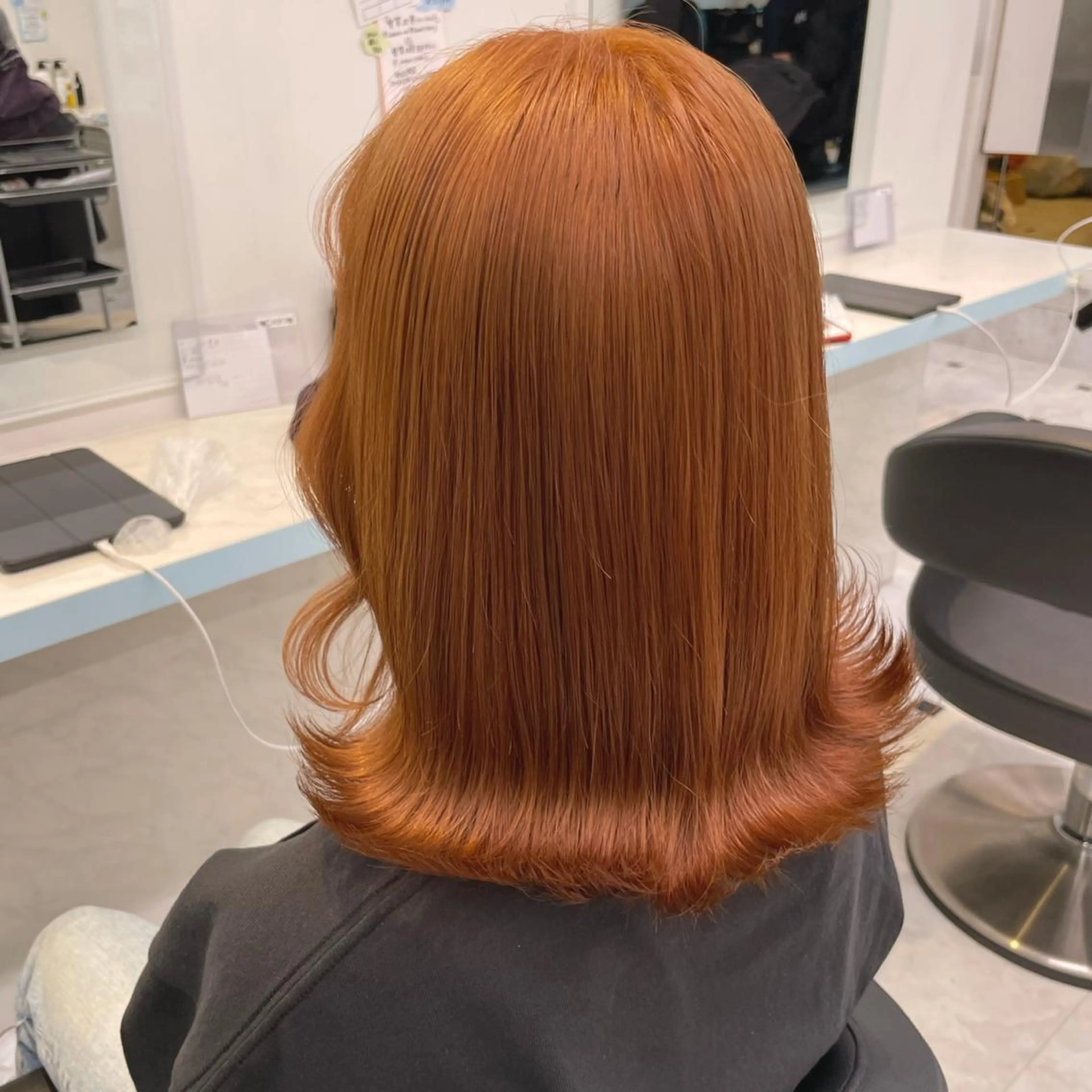 ミディアム カラー ヘアカラー トリートメント ヘッドスパ ヘアセット 🎨透明感モテカラー DAIKI🎨のヘアスタイル