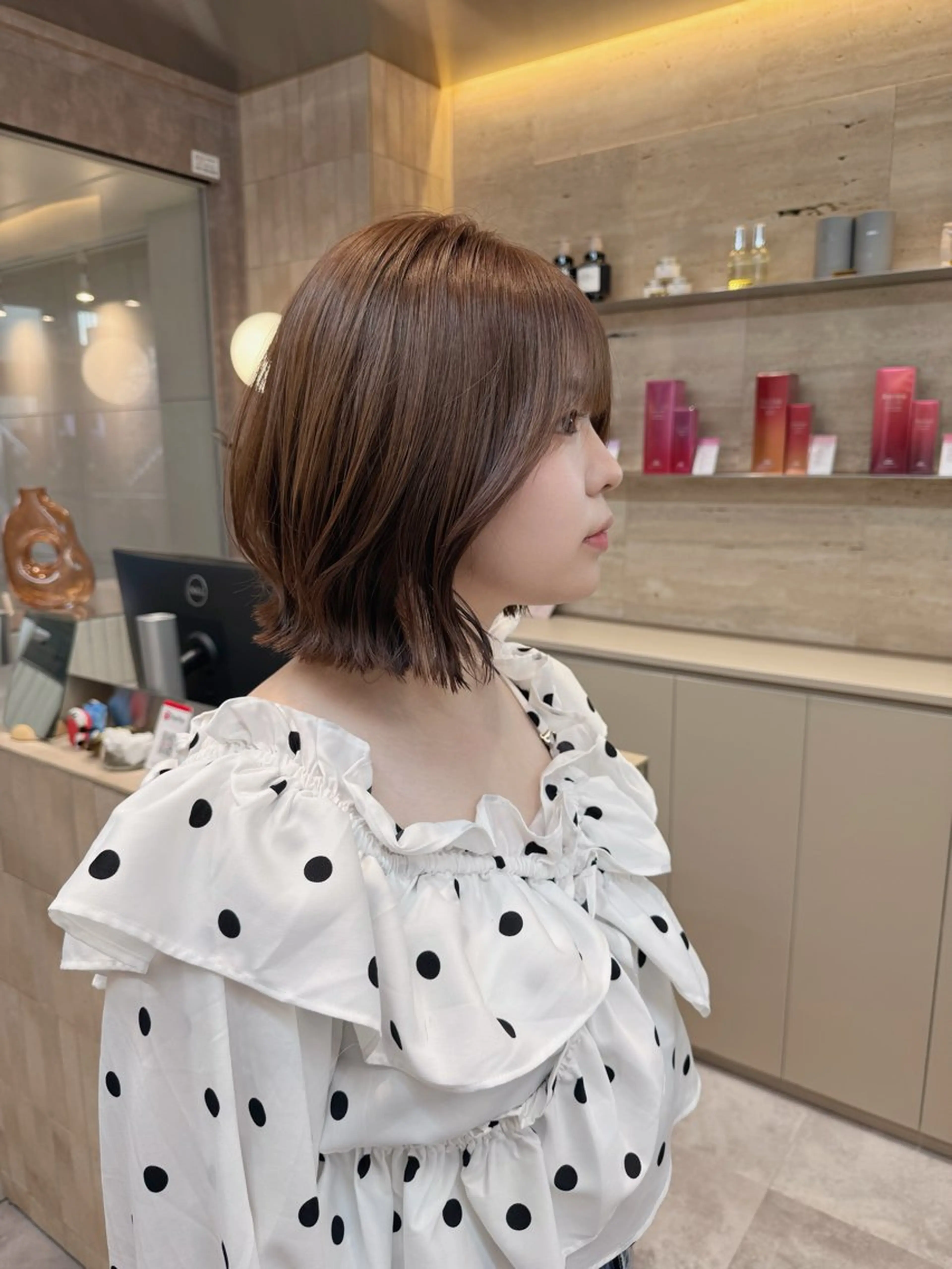 ショート カット ヘアカラー トリートメント レイヤー/艶髪/ボブ /くびれ/伊藤　勇司のヘアスタイル