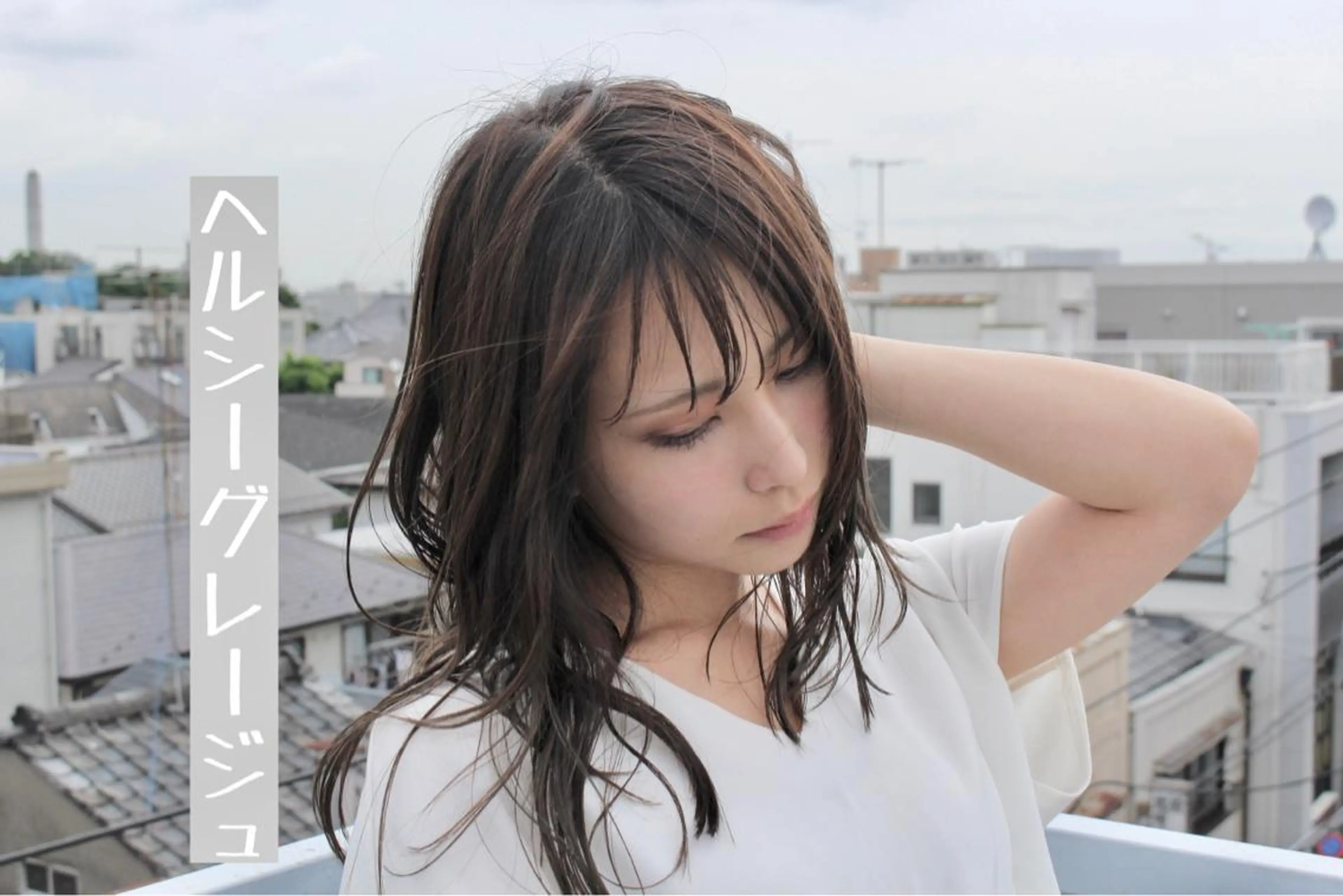 セミロング 白髪ぼかし/メンズ パーマ/近野浩隆のヘアスタイル