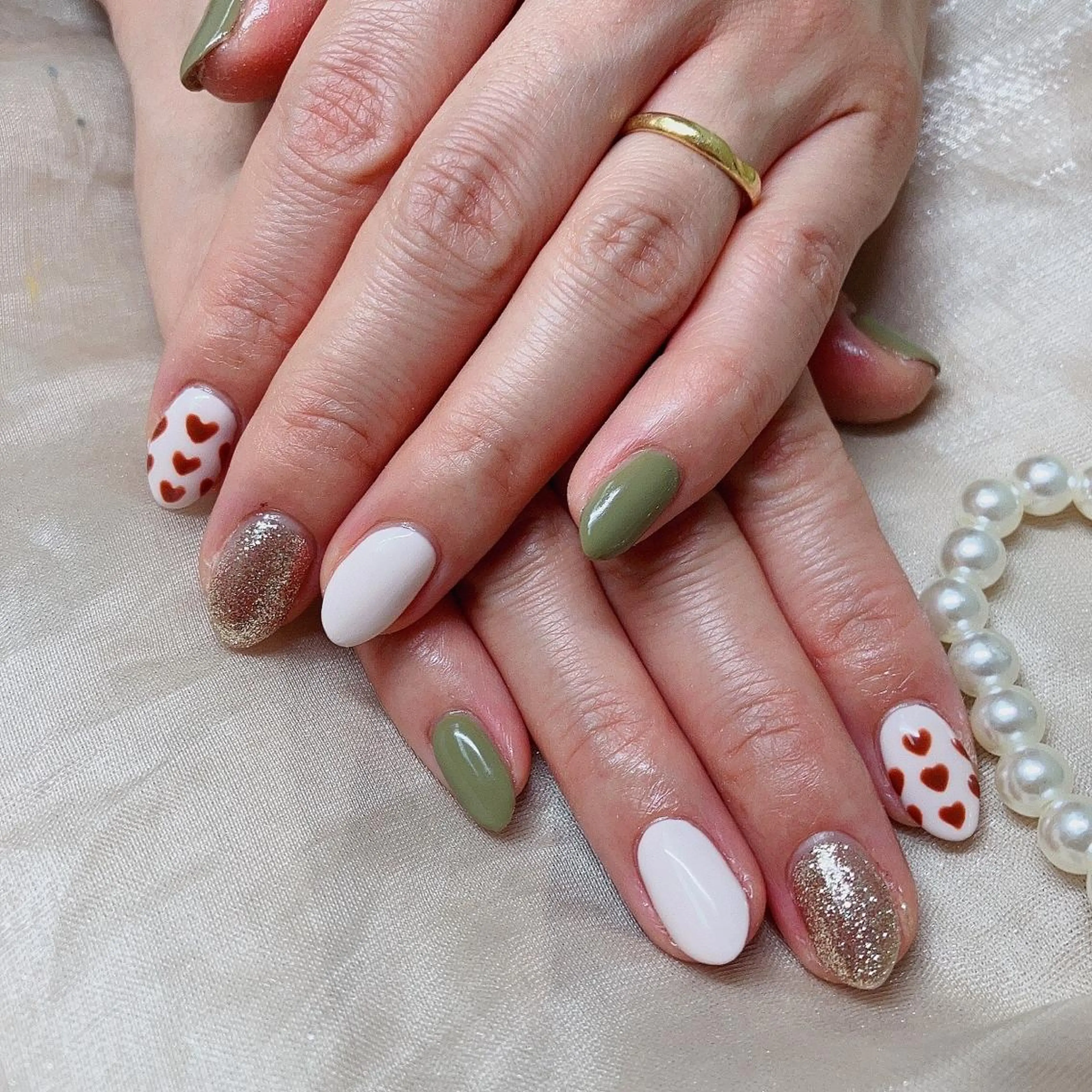 ネイル ハンドネイル リ サのネイルデザイン