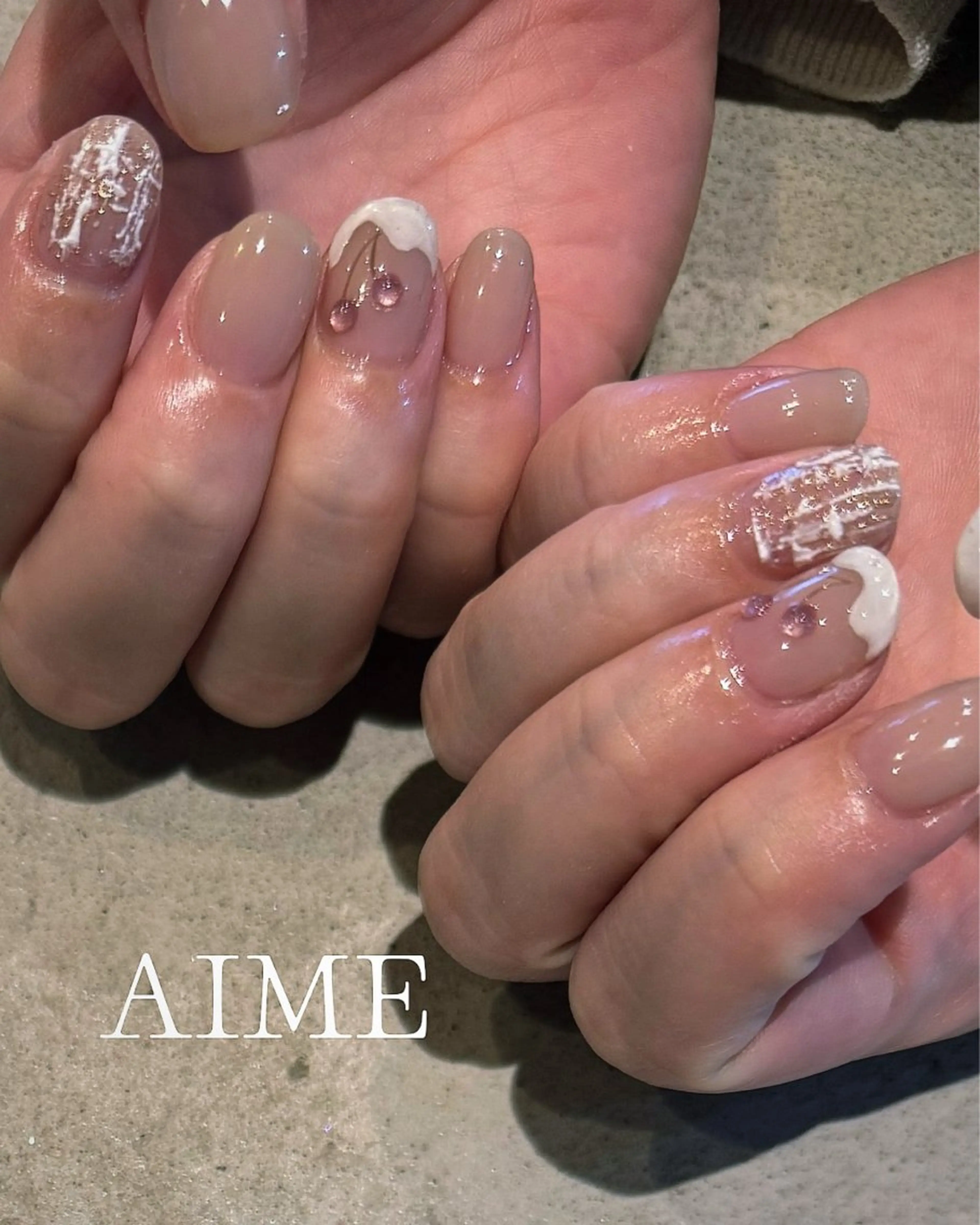 ネイル ハンドネイル AIME （momo）のネイルデザイン