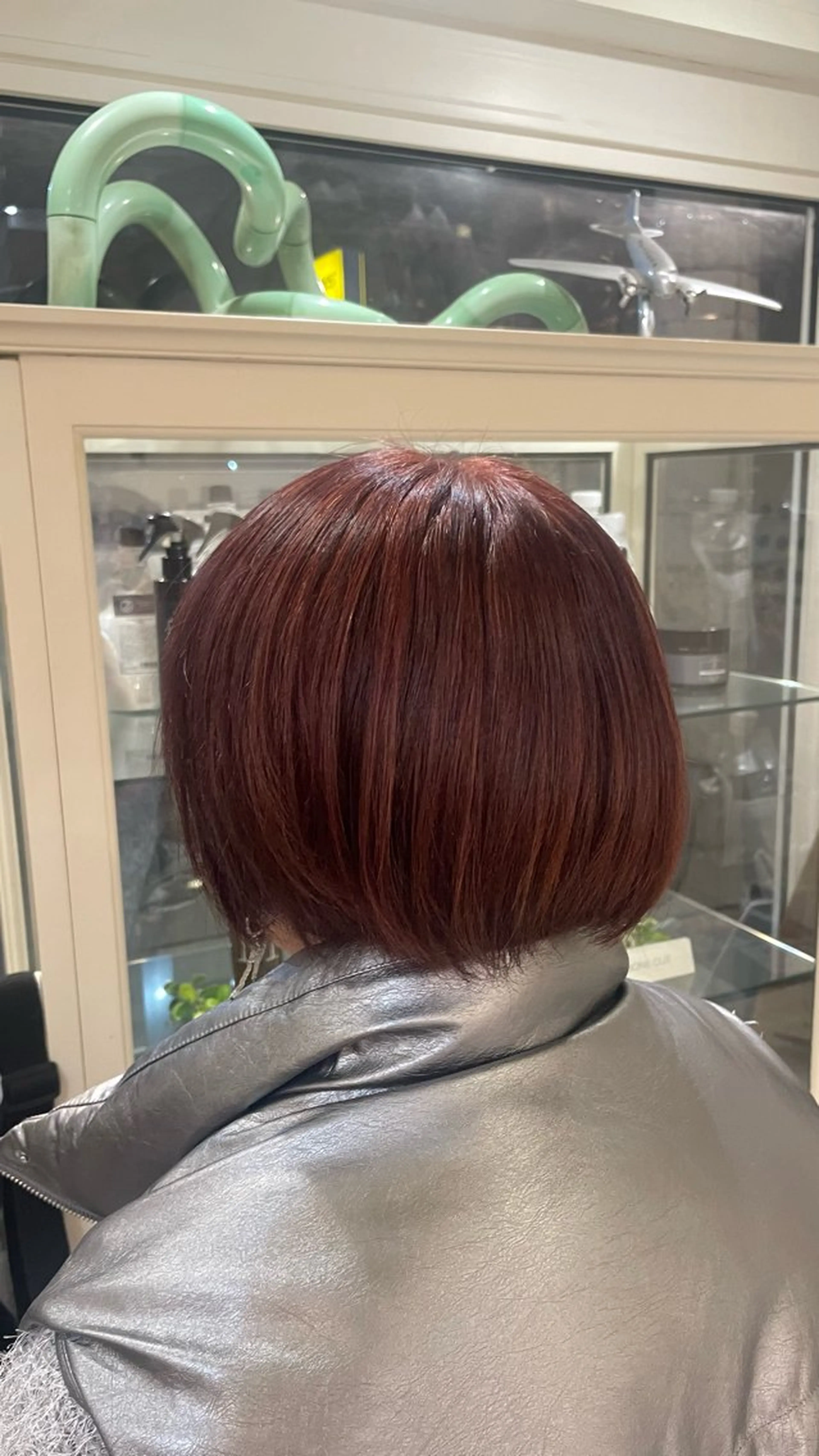 ショート ハイライト 永田 茉莉花のヘアスタイル