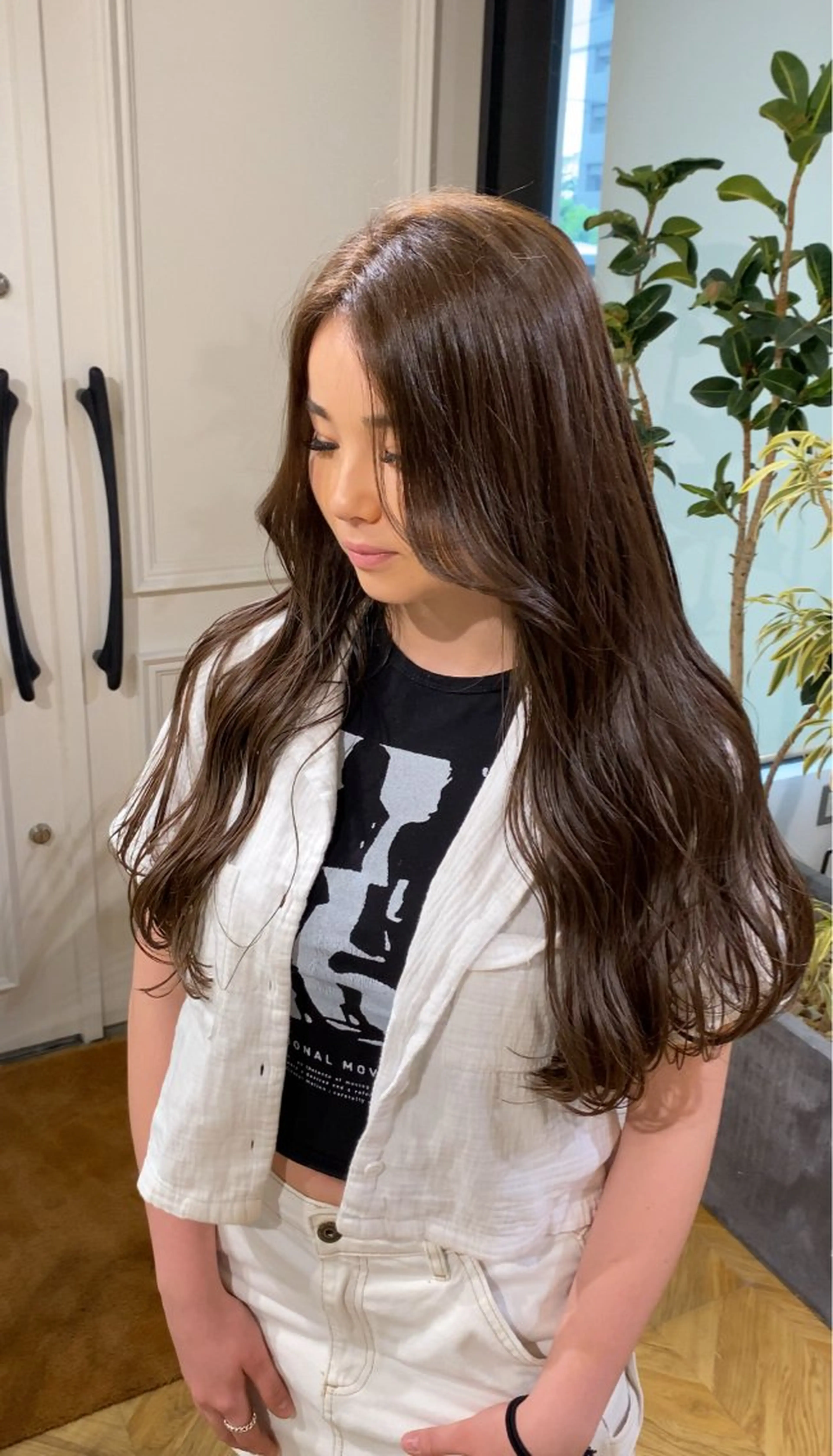 ロング カラー yate'/ Wカラー/小出捷也のヘアスタイル