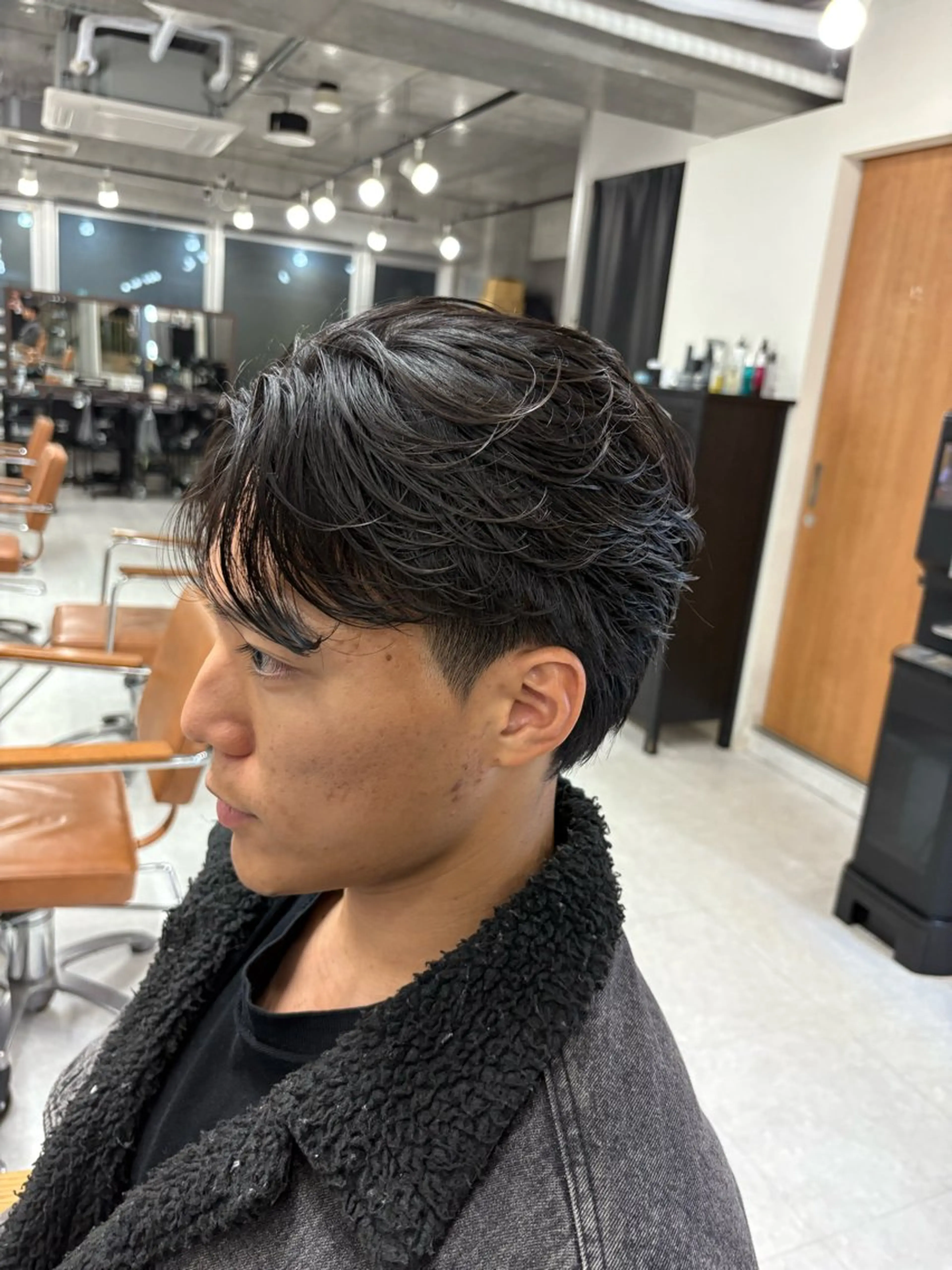 パーマ メンズ メンズパーマ特化 園田　楓莉のヘアスタイル