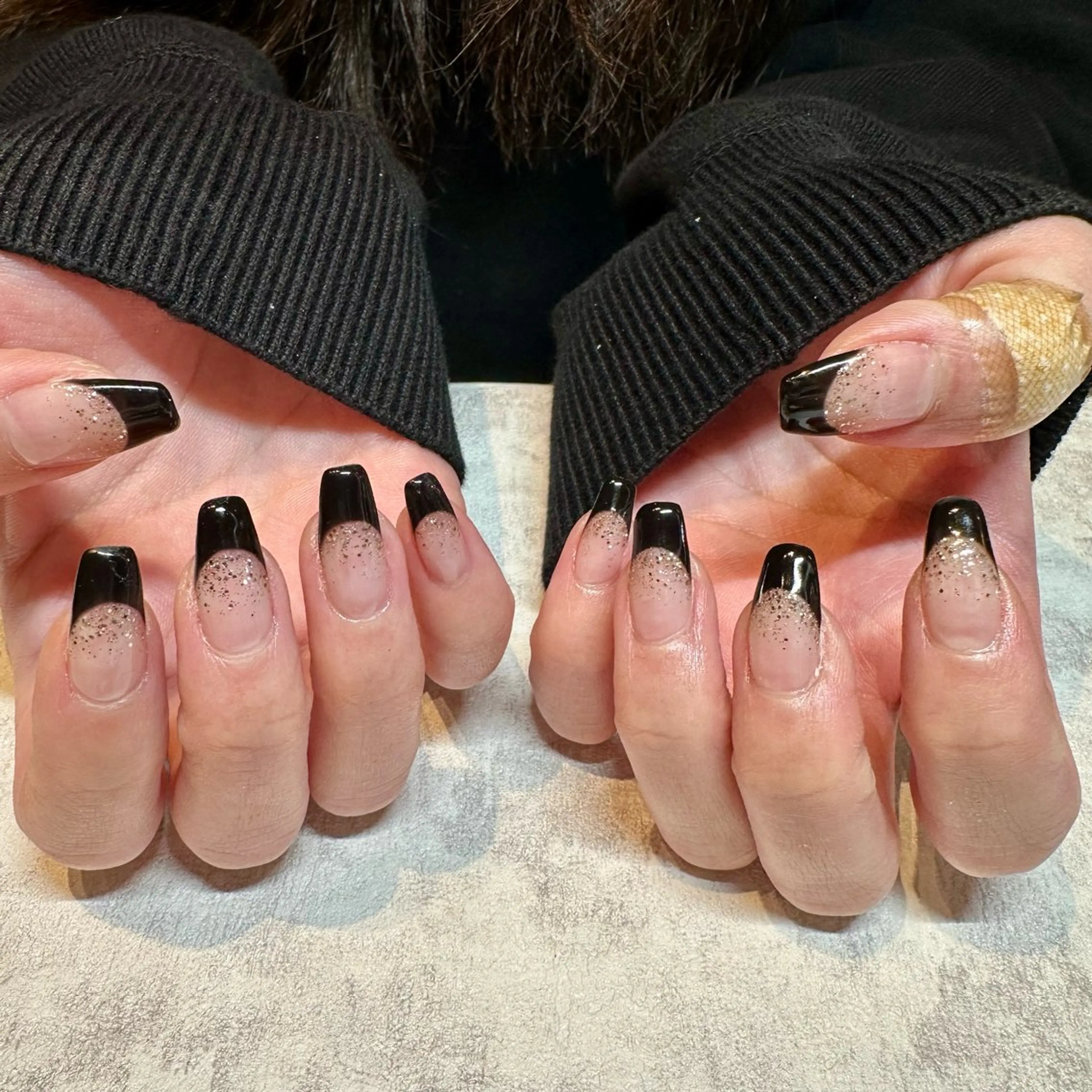 ネイル ラメ(グリッター) ハンドネイル Tocowaka マエダのネイルデザイン