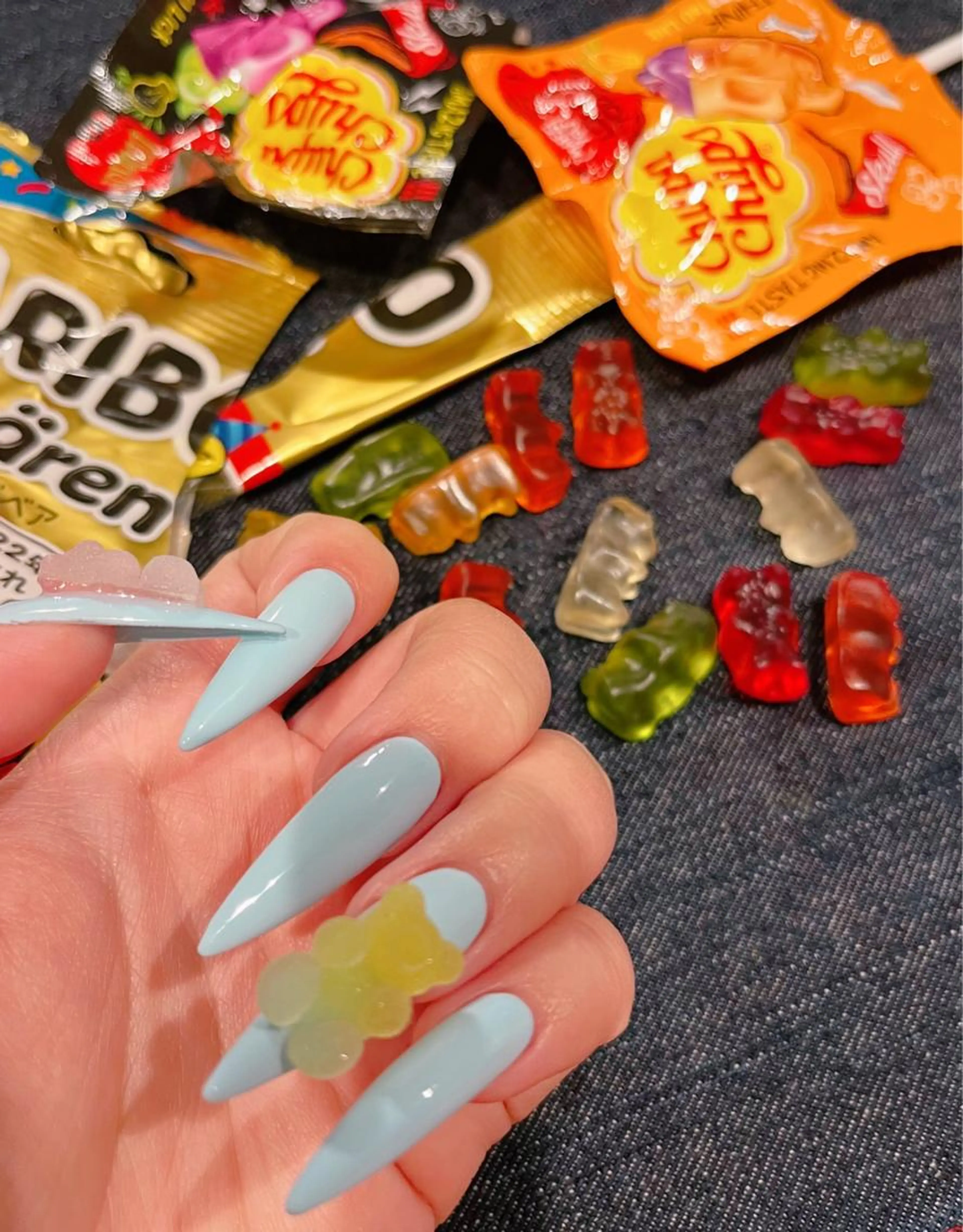 《韓国パーツ》チップ長さだし+パーツ2本🇰🇷💕の写真