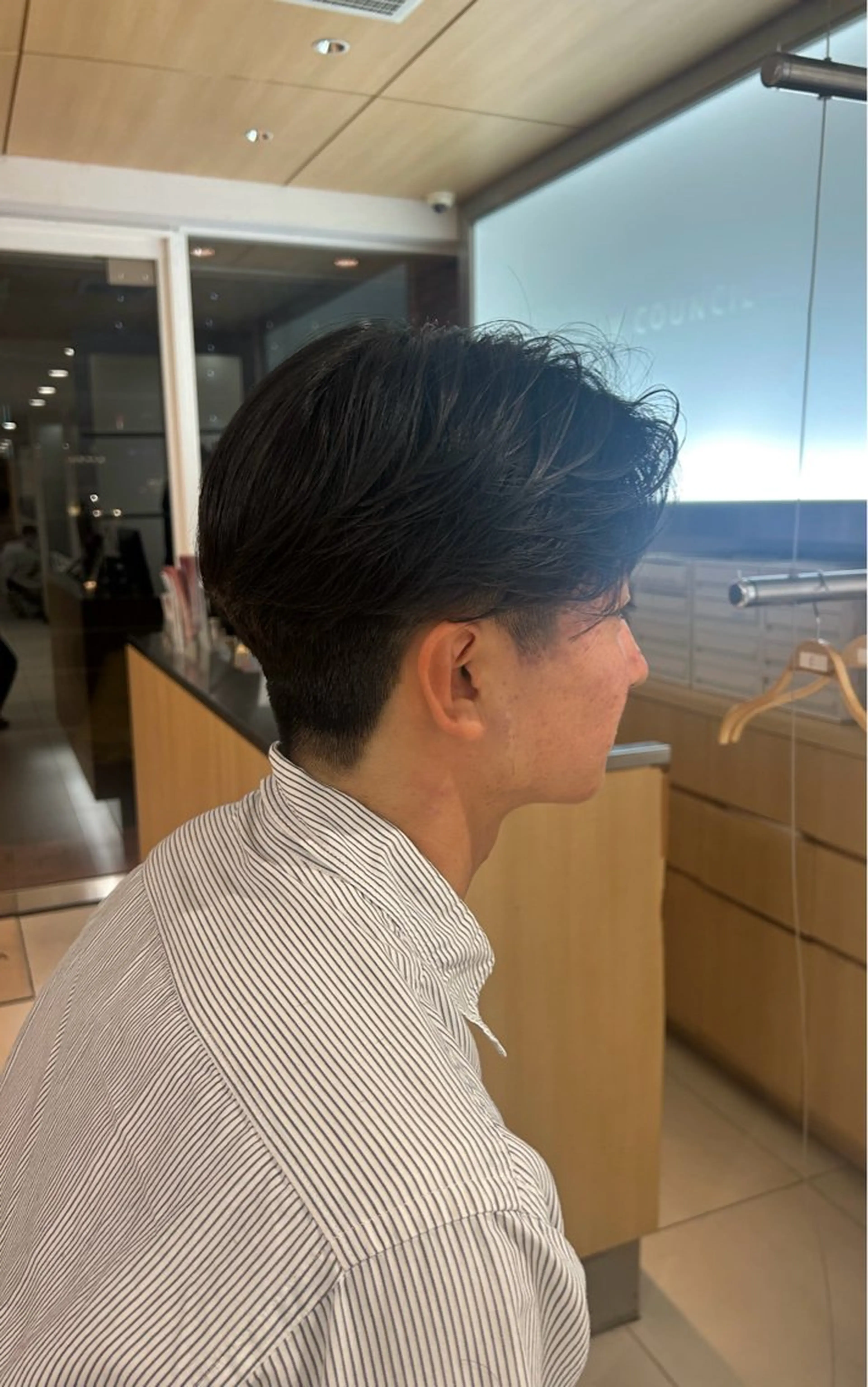 パーマ メンズ フェザーパーマ メンズパーマ 検定モデル募集中🎀 黒木彩未のヘアスタイル