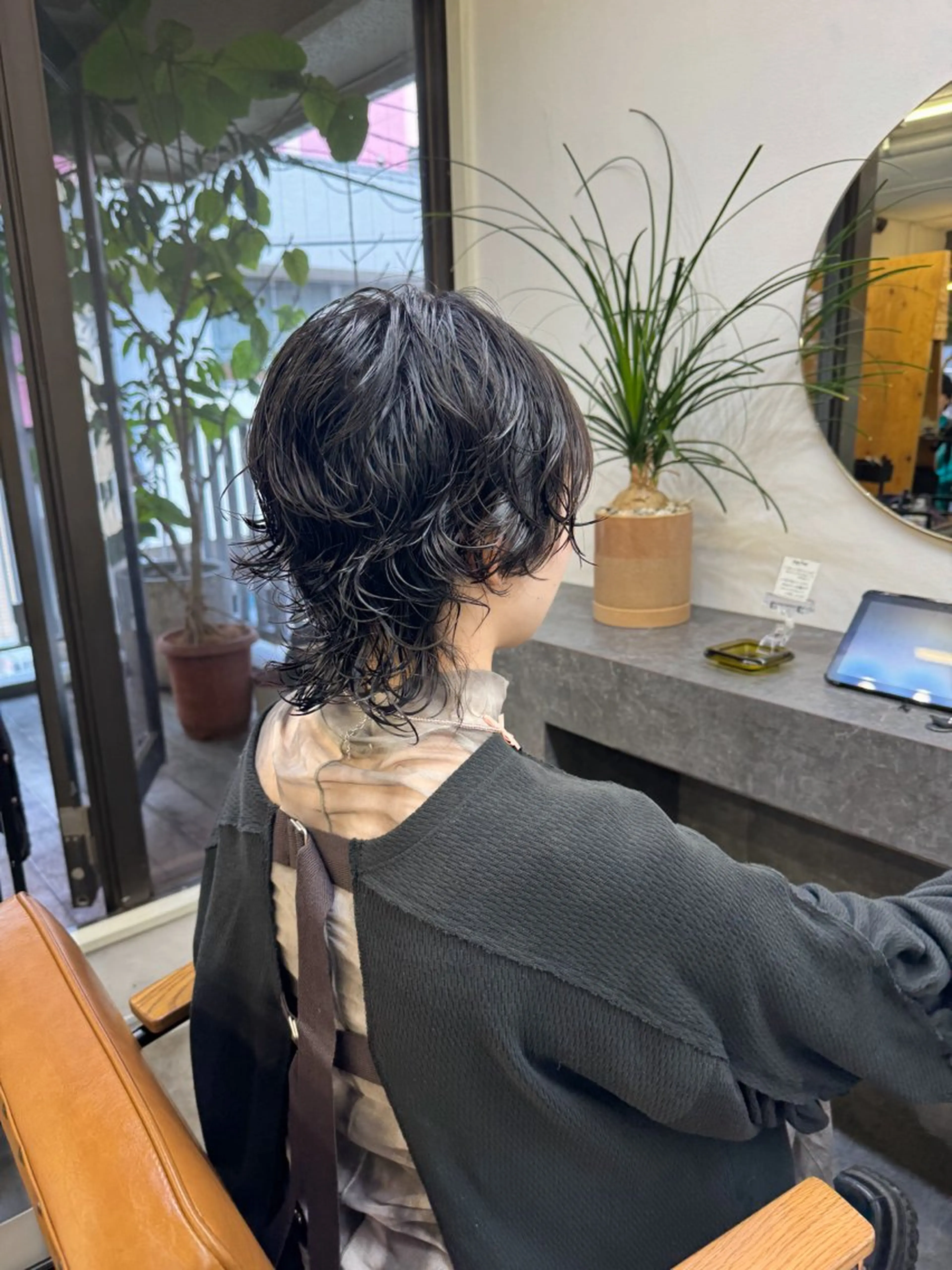 ミディアム パーマ ミディアムパーマ ニュアンスパーマ Seeknext // Rukaのヘアスタイル