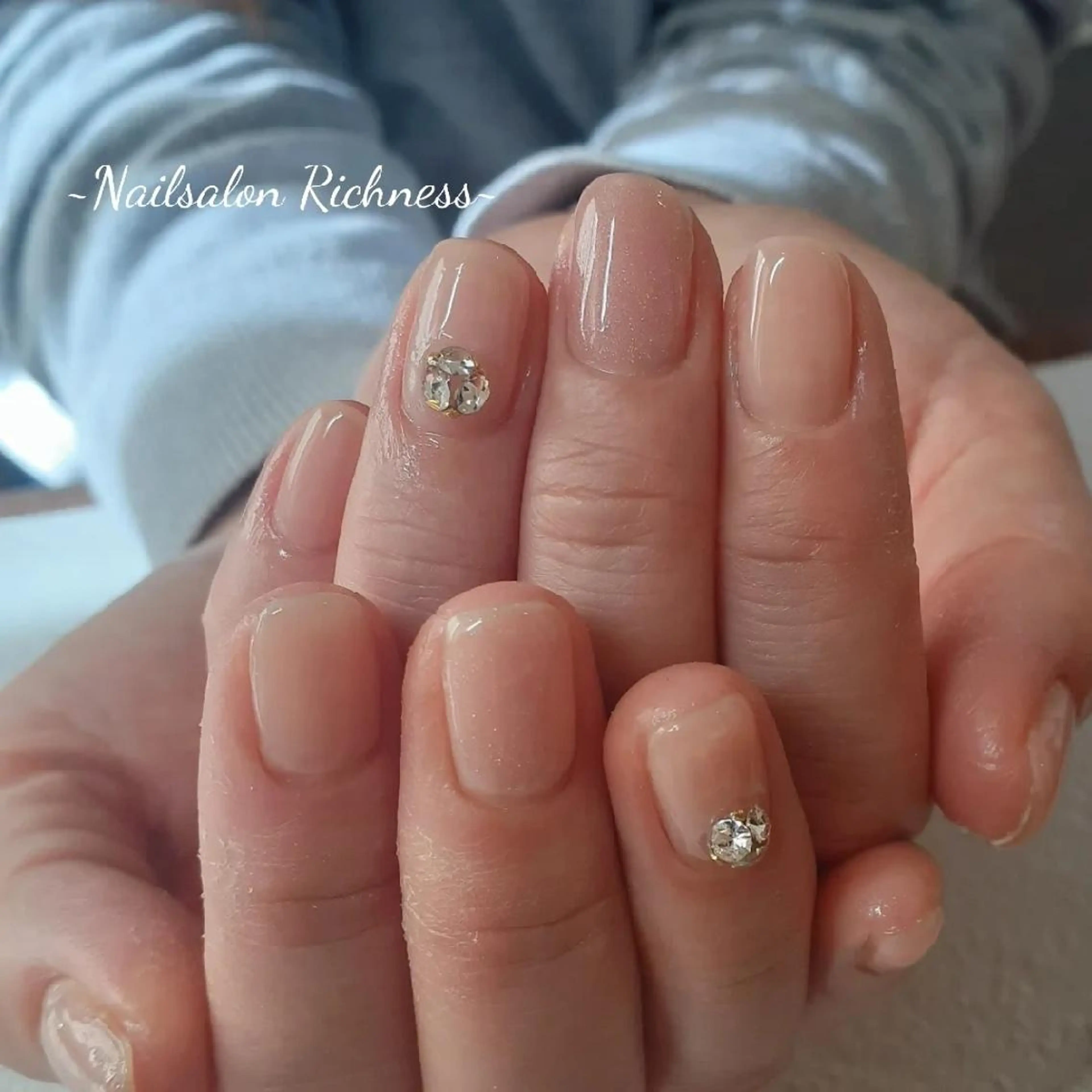 ネイル ジェルネイル キラキラネイル マグネットネイル ストーンネイル I. Yukariのネイルデザイン