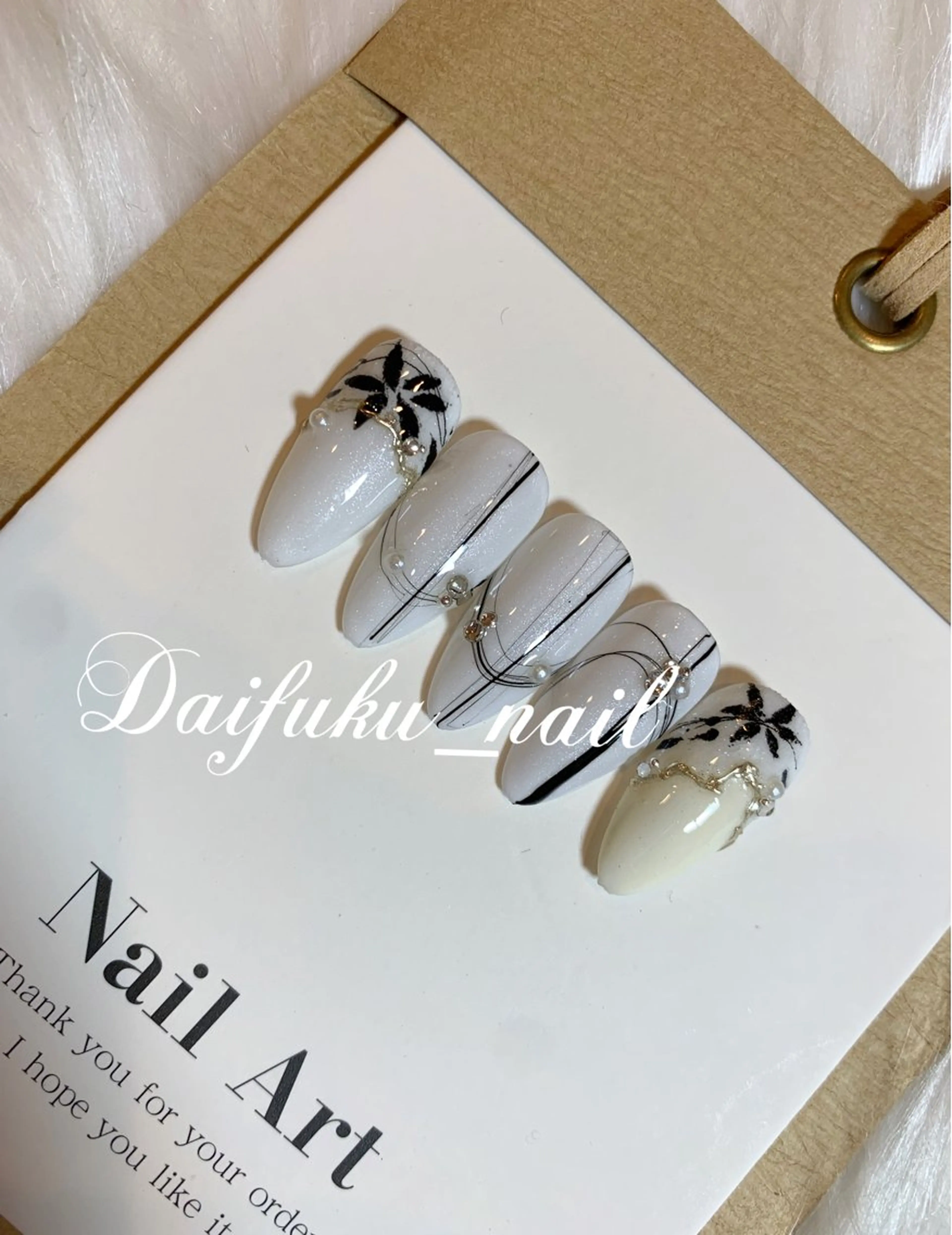 ロング Daifuku nailsのネイルデザイン