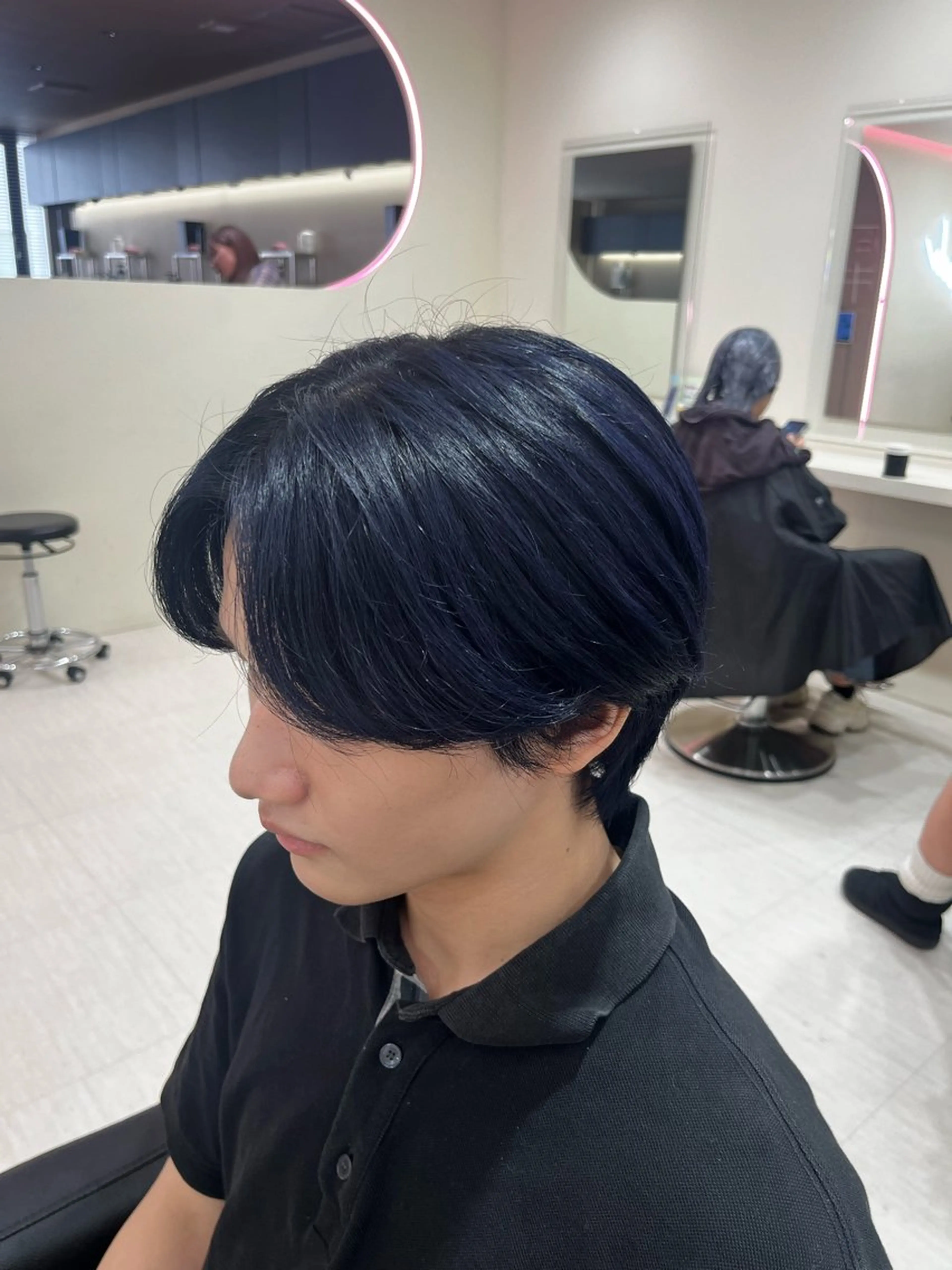 セミロング カラー ヘアカラー 💟RINNA 艶カラー💟のヘアスタイル