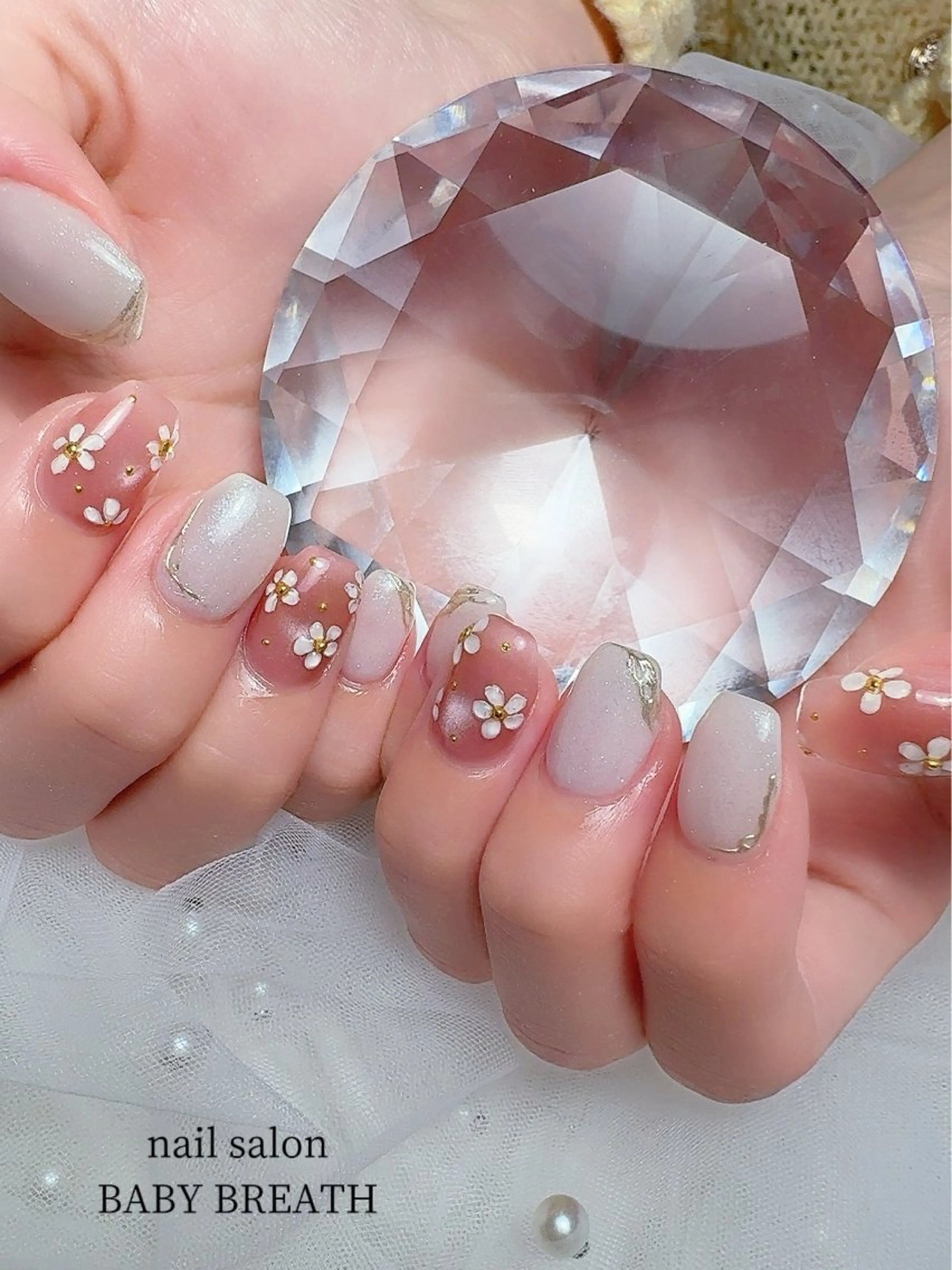 ネイル アートネイル フラッシュネイル フットネイル グラデーション ラメ(グリッター) ハンドネイル y natsumiのネイルデザイン