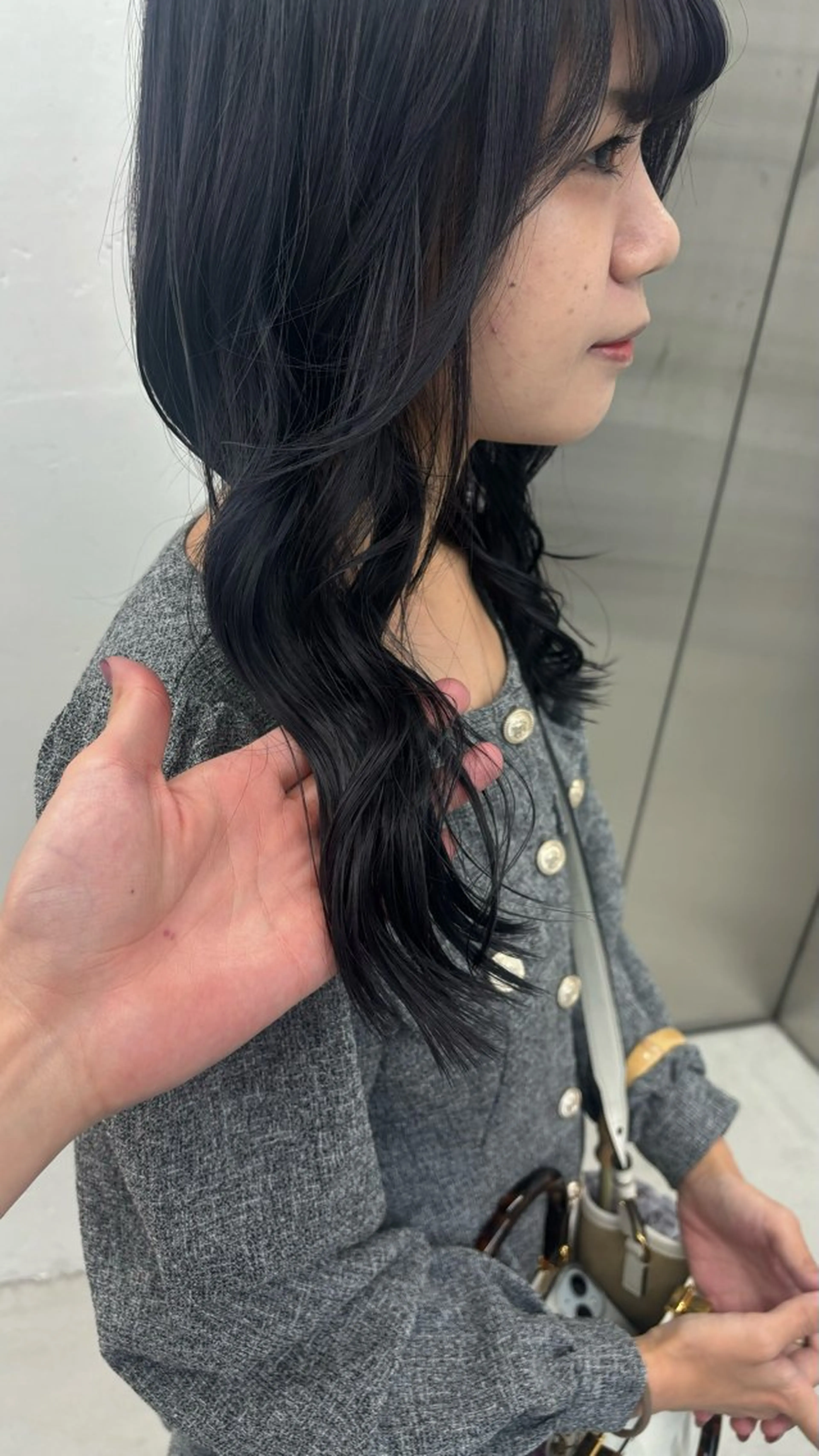 ロング パープルカラー 🐶ひかる🐶 JILLSTUDIOのヘアスタイル