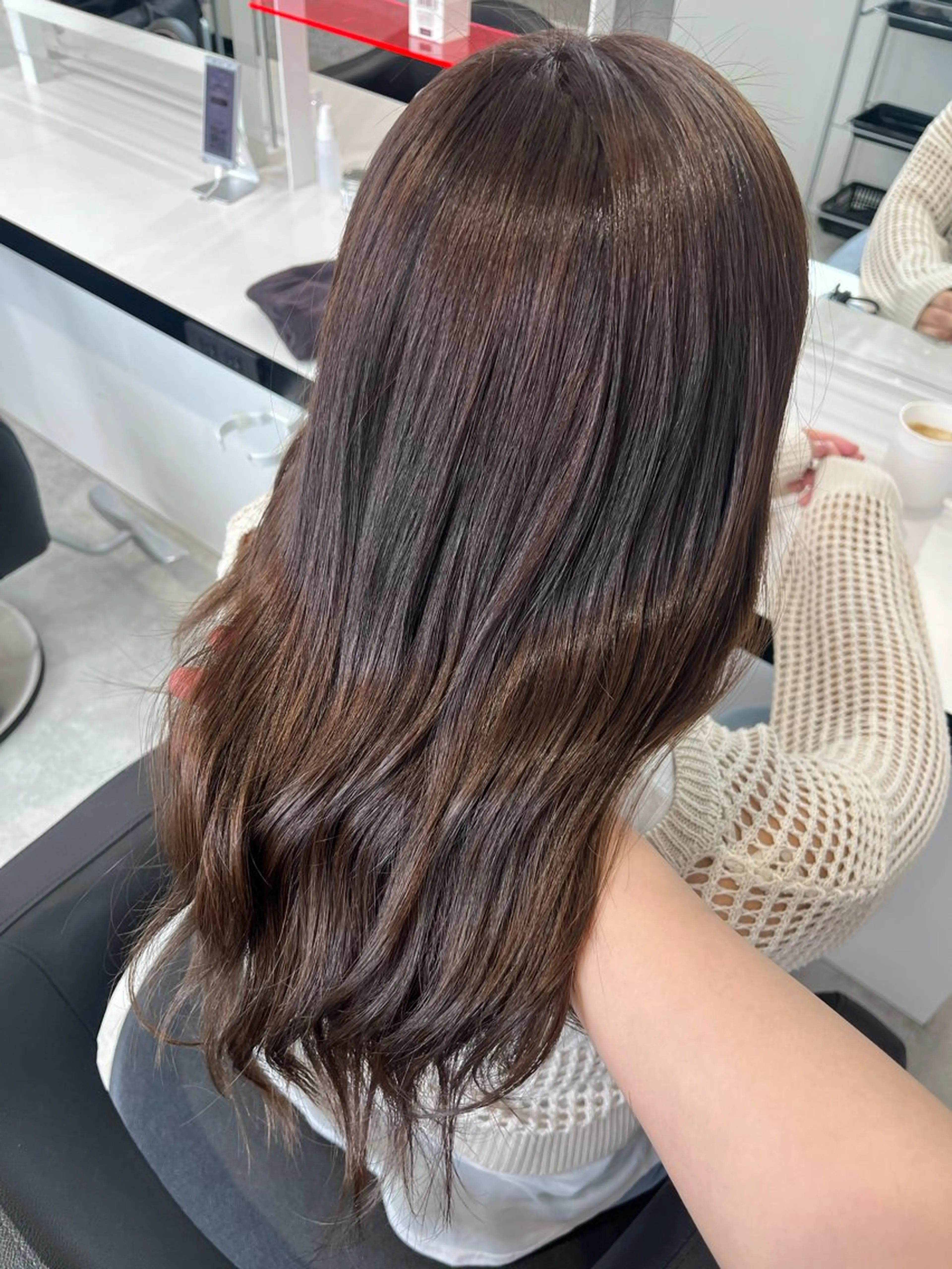 ロング カラー みう/仙台/暖色/ 艶髪/顔周りカット/のヘアスタイル