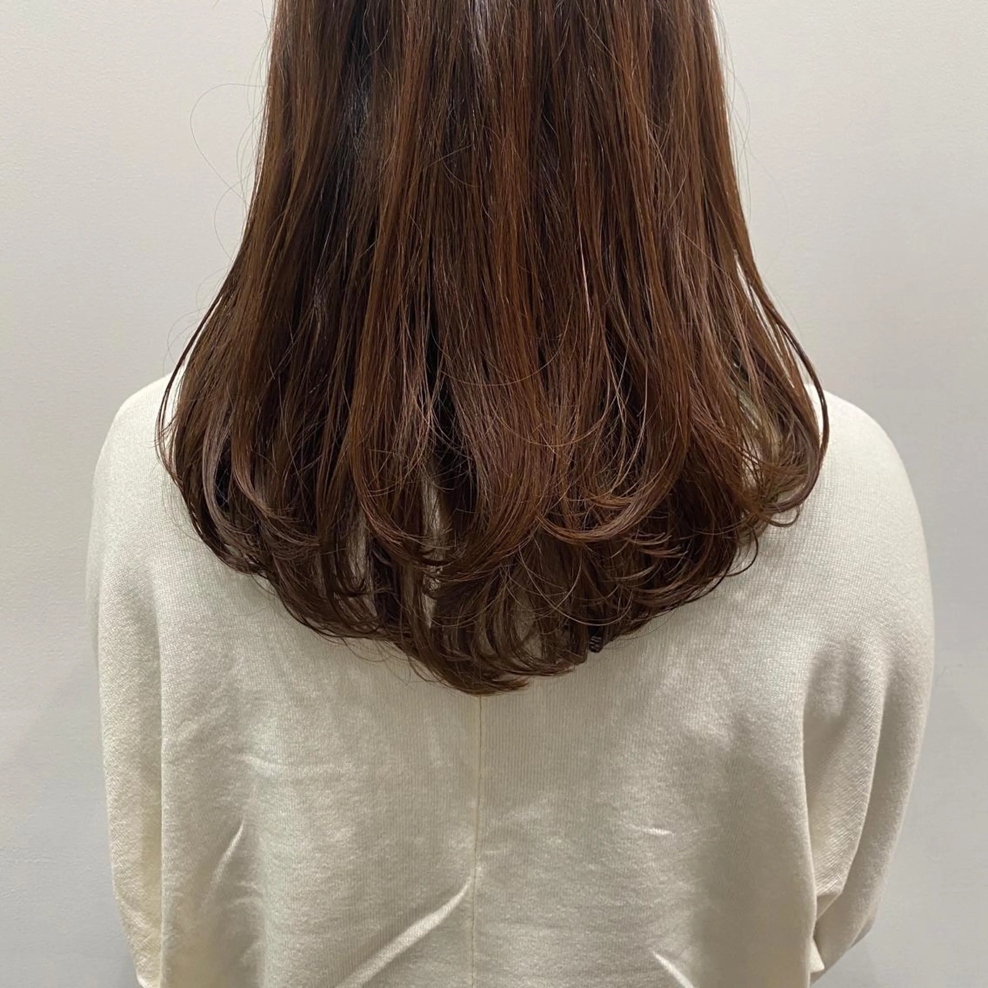 ロング レイヤーカット 壁谷  加保理のヘアスタイル