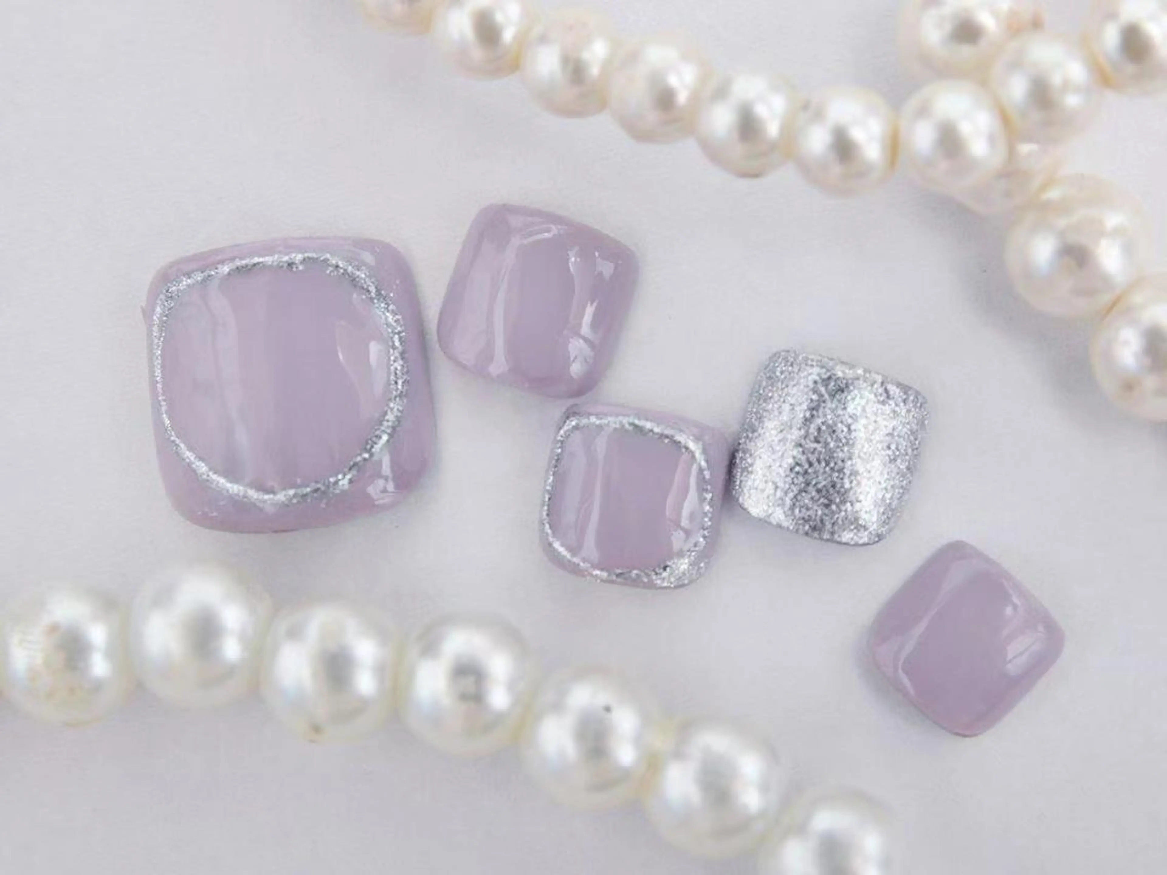 ネイル 桜ネイル 成人式 長さ出し フラッシュネイル フットネイル 💗🪽Tiary Nail🪽💗のネイルデザイン