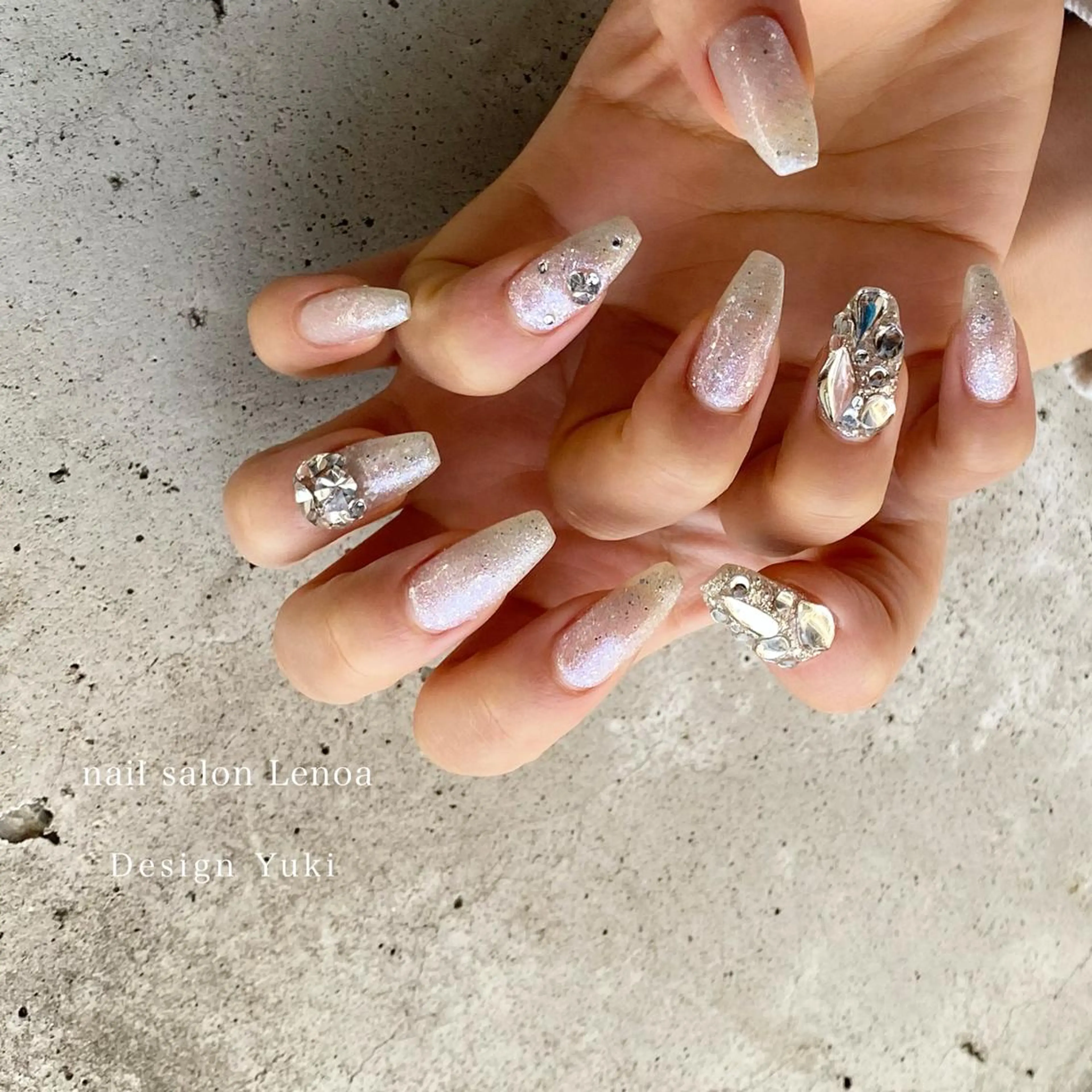 ネイル ハンドネイル Lenoa Yukiのネイルデザイン