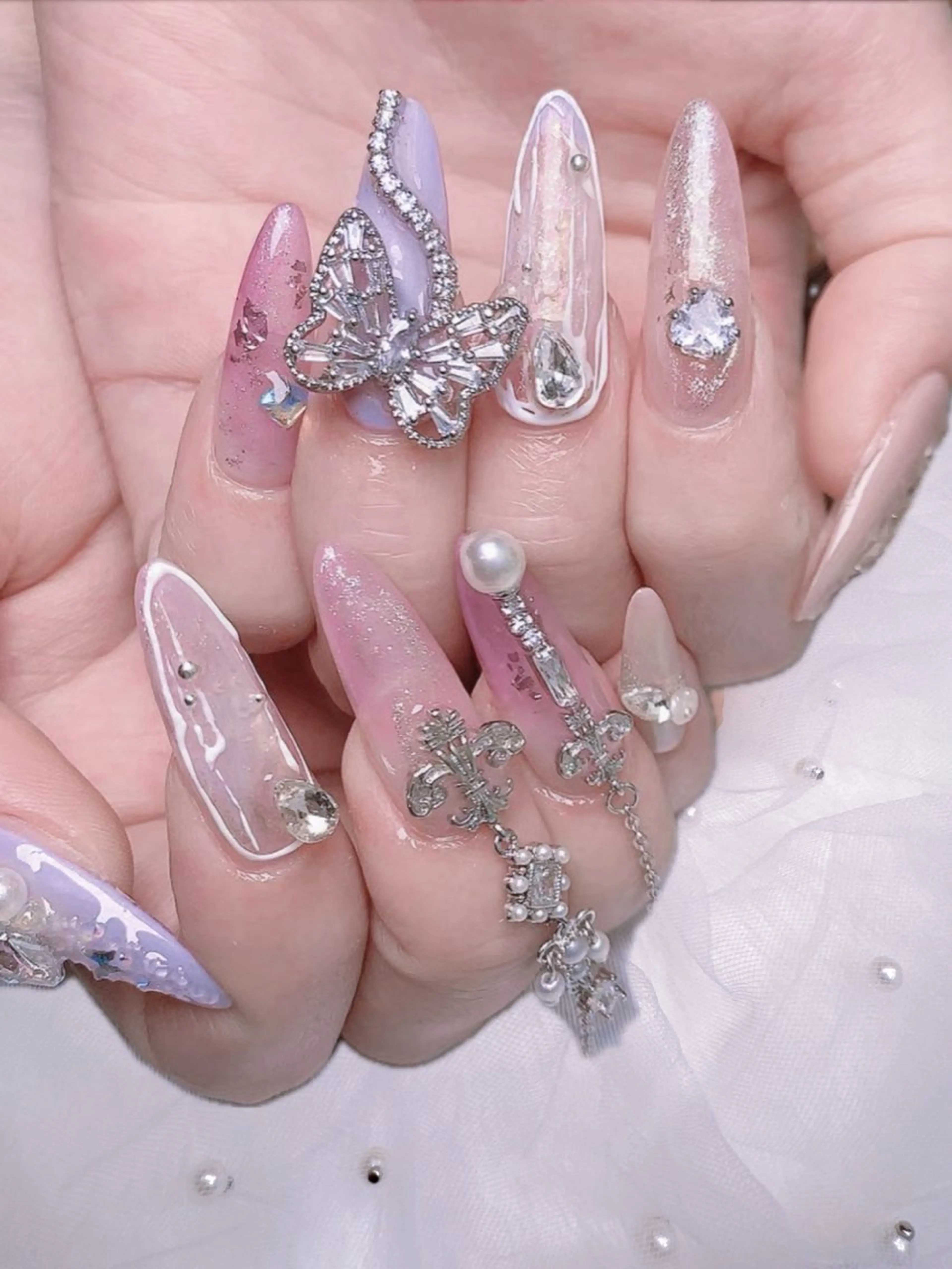 ネイル ハンドネイル 長さだし専門店 ROKANAILのネイルデザイン