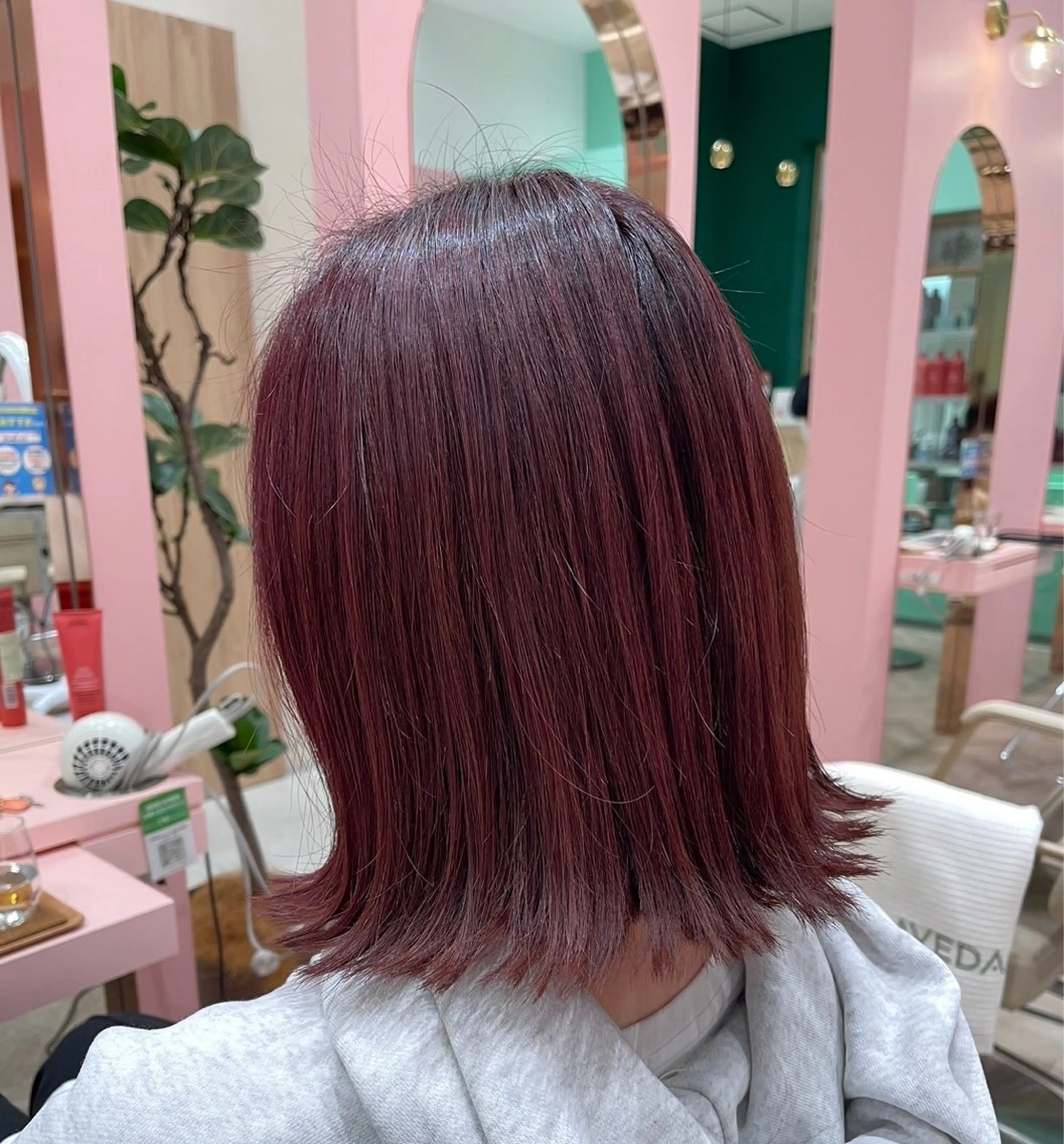 ミディアム カラー 中西 樹人のヘアスタイル