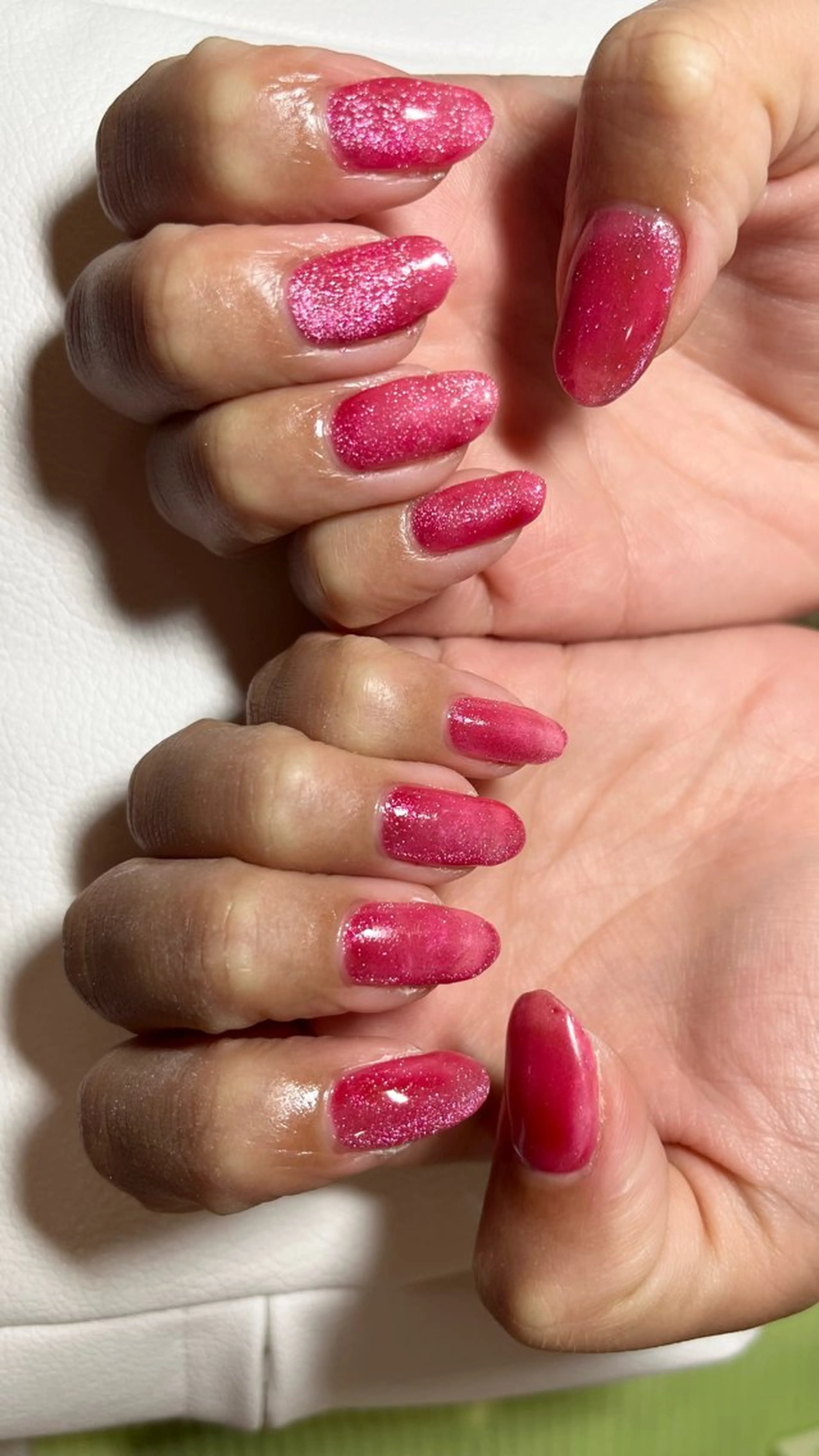 ネイル マグネットネイル ピンク Claro(クラロ) ネイル&デザインのネイルデザイン