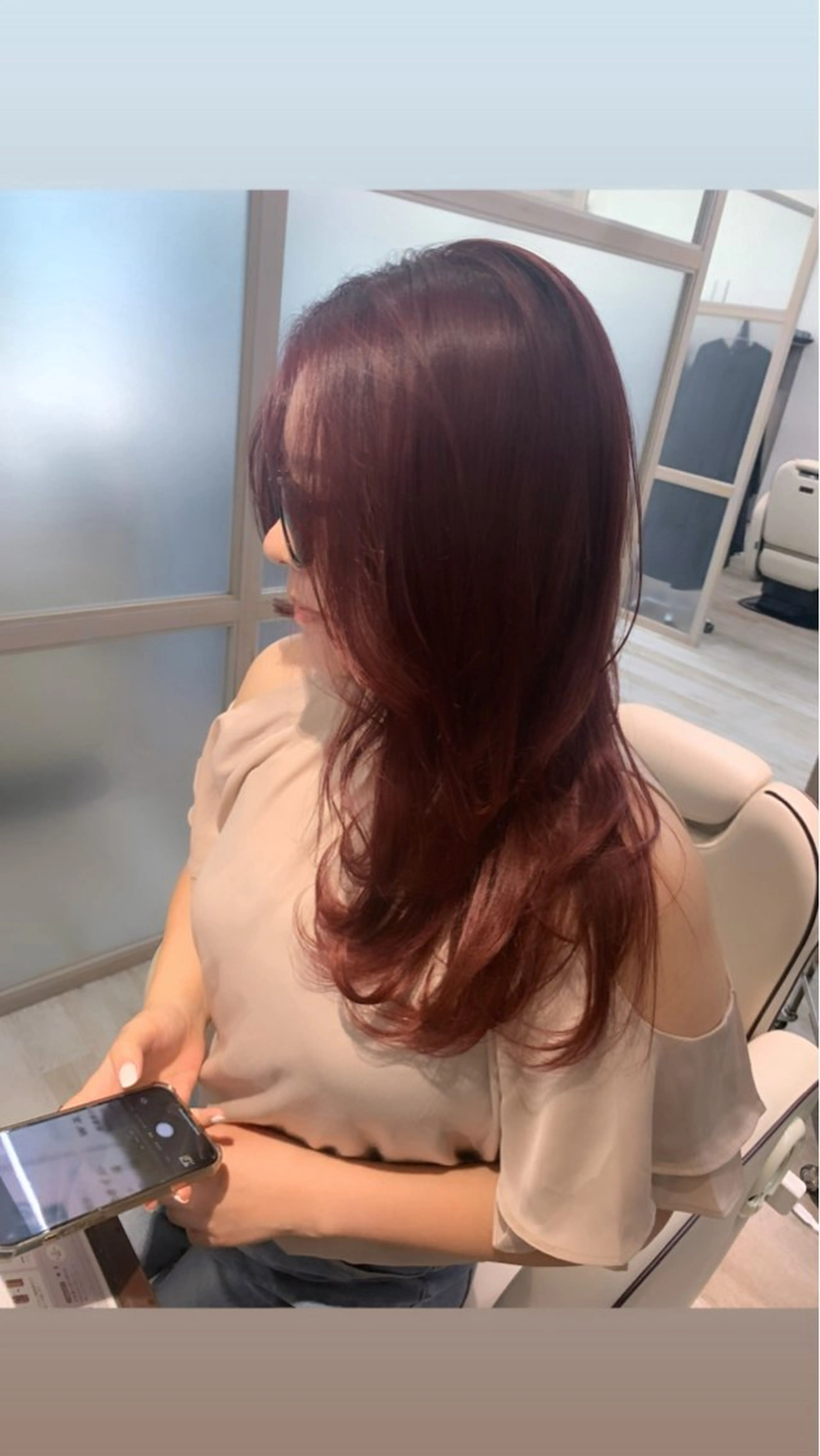 ロング カラー ブリーチ 透明感カラー 髪質改善×艶カラー Haruのヘアスタイル